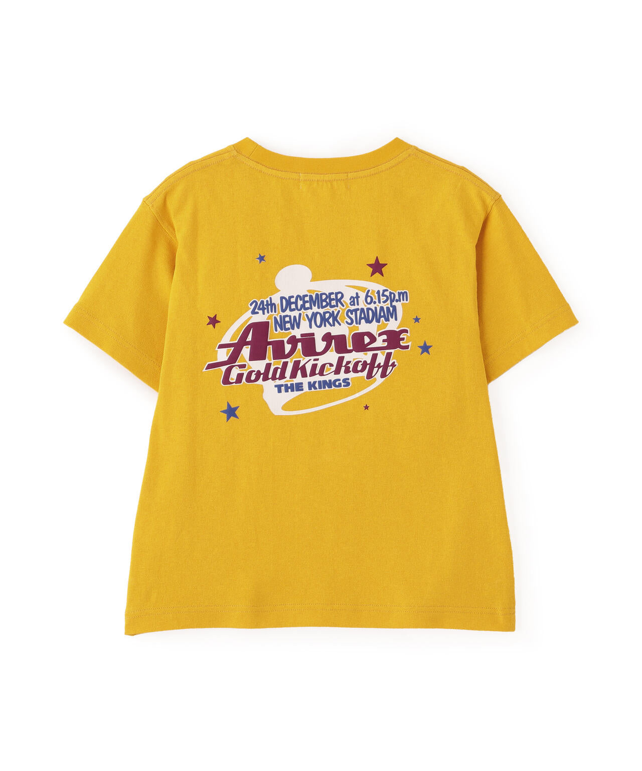 GOLD KICKOFF PUFF PRINT T-SHIRT