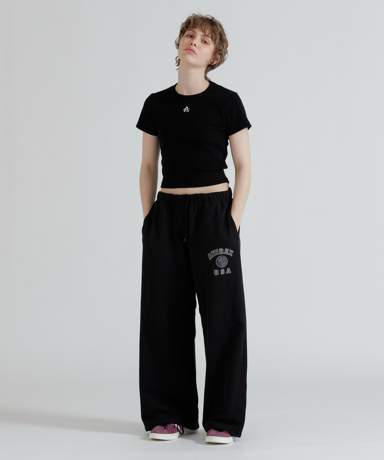《直営店限定》S/S AC RIB T-SHIRT