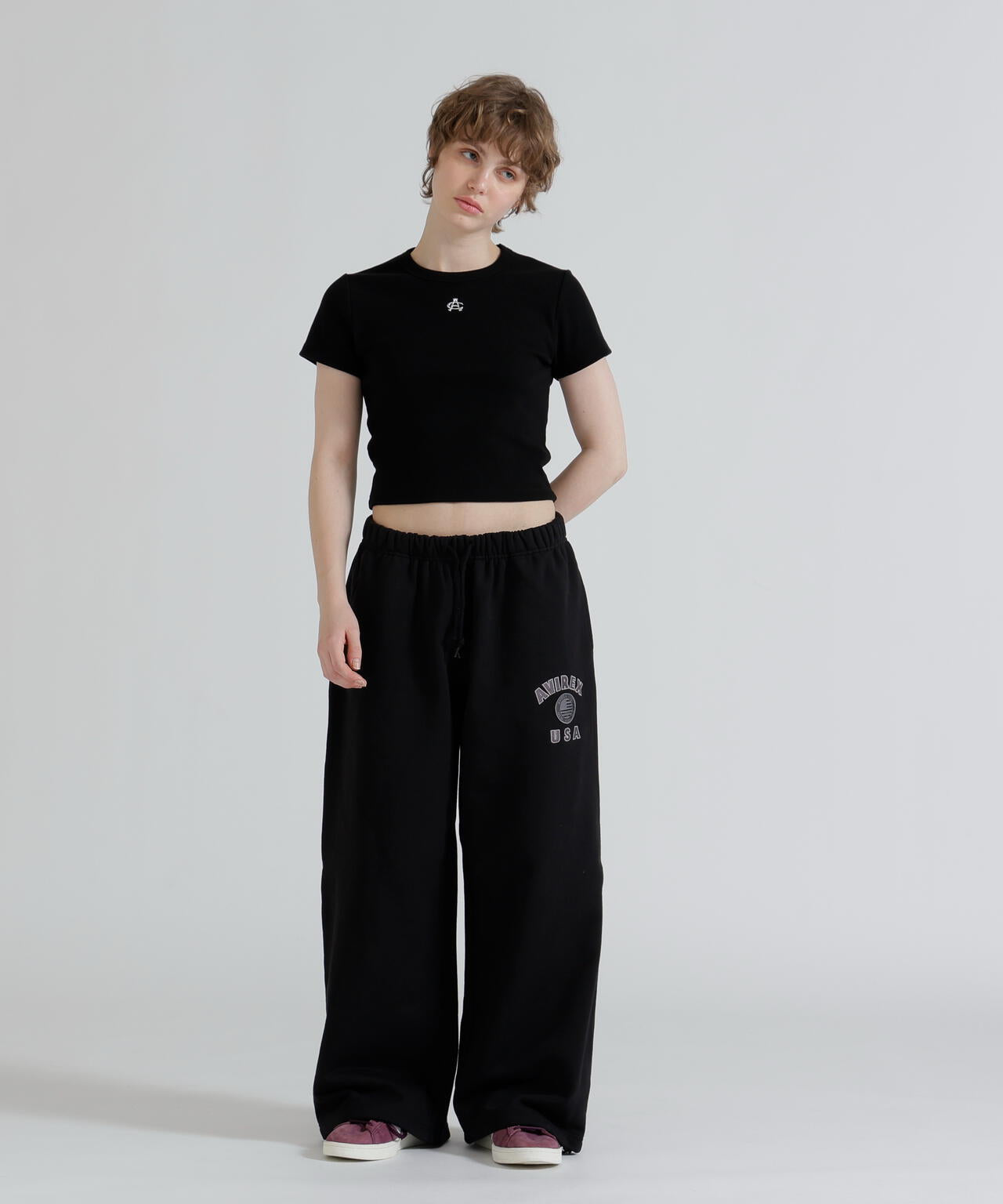 《直営店限定》S/S AC RIB T-SHIRT
