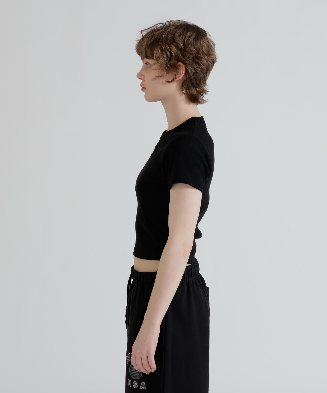 《直営店限定》S/S AC RIB T-SHIRT