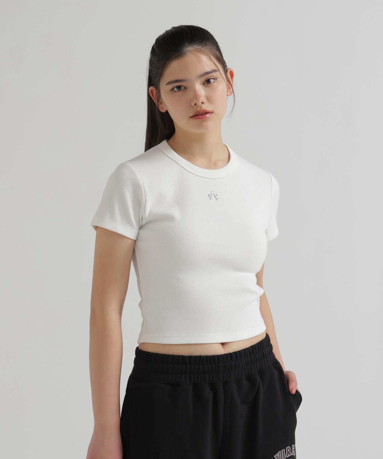 《直営店限定》S/S AC RIB T-SHIRT