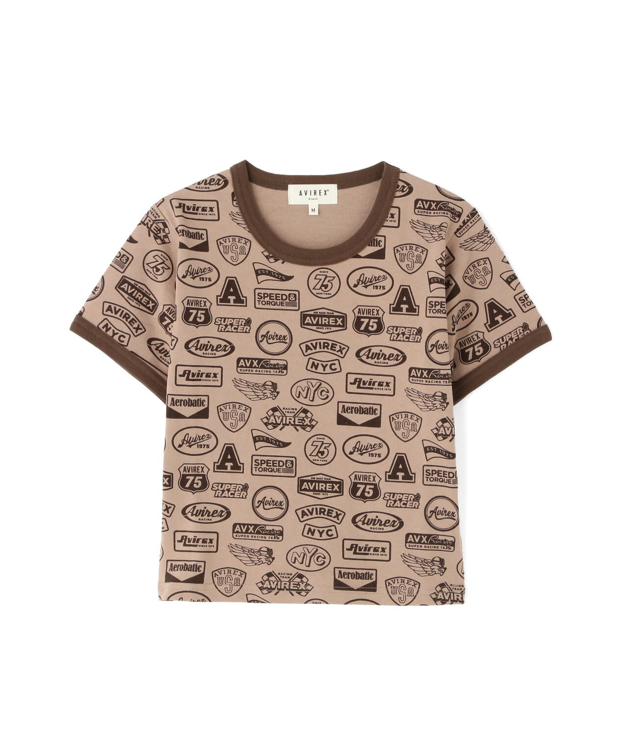 《直営店限定》S/S RINGER PATCH MOTIF FULL PRINT T-SHIRT