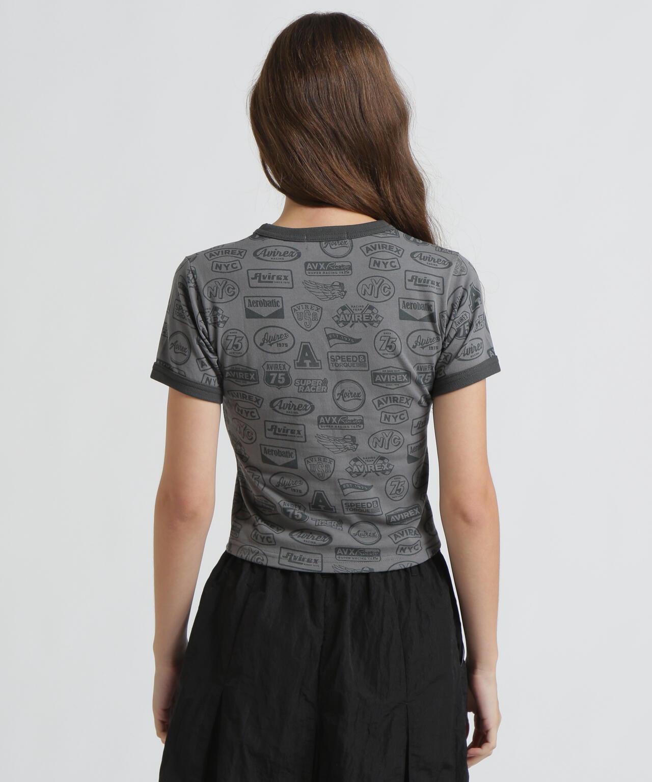 《直営店限定》S/S RINGER PATCH MOTIF FULL PRINT T-SHIRT