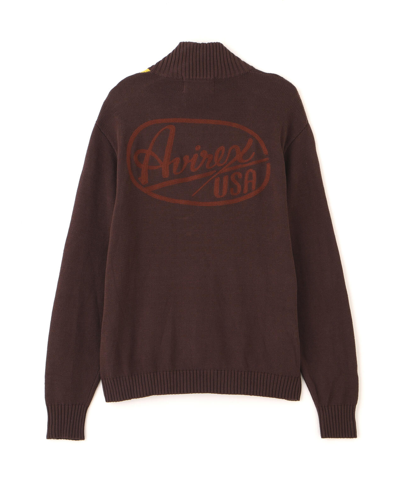 《A.A.R.C》COTTON ZIP UP KNIT