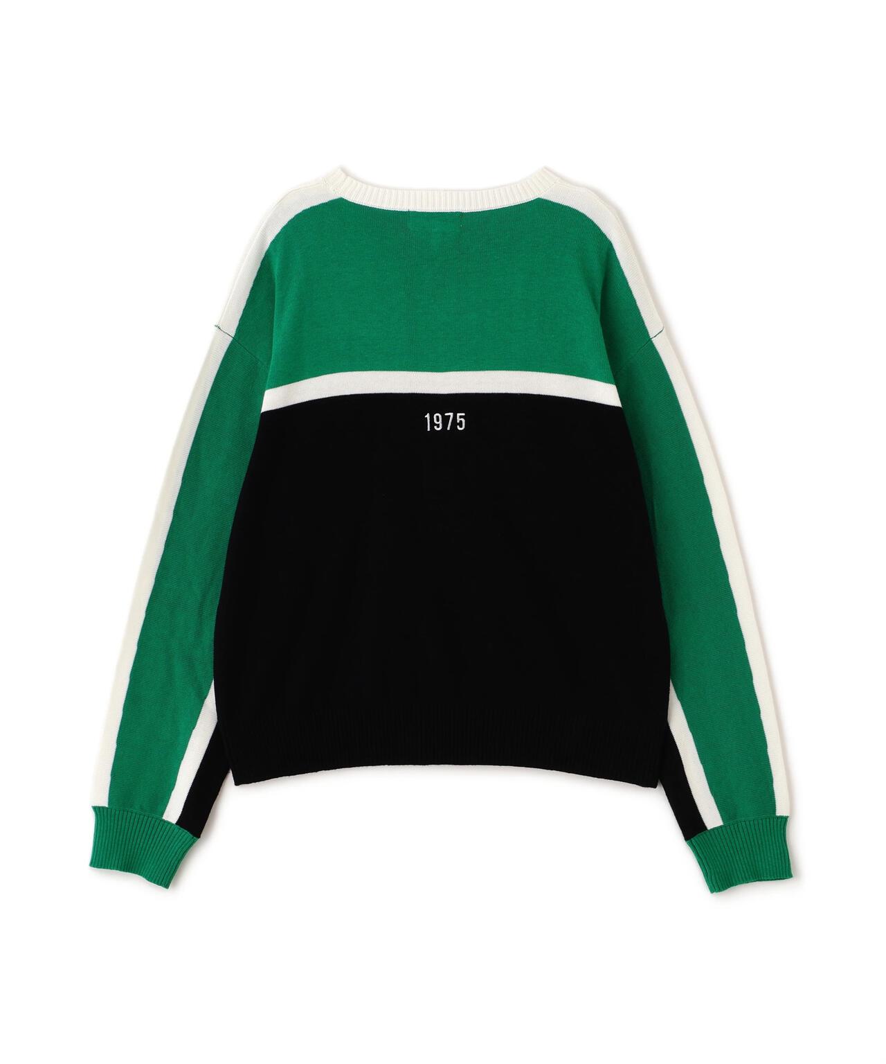 MULTI-TONE KNIT PULLOVER