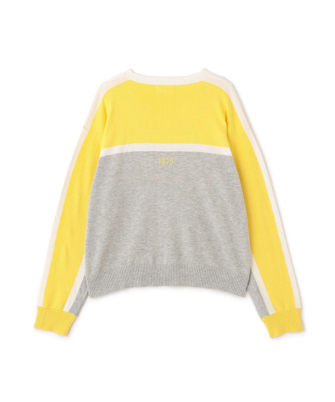 MULTI-TONE KNIT PULLOVER