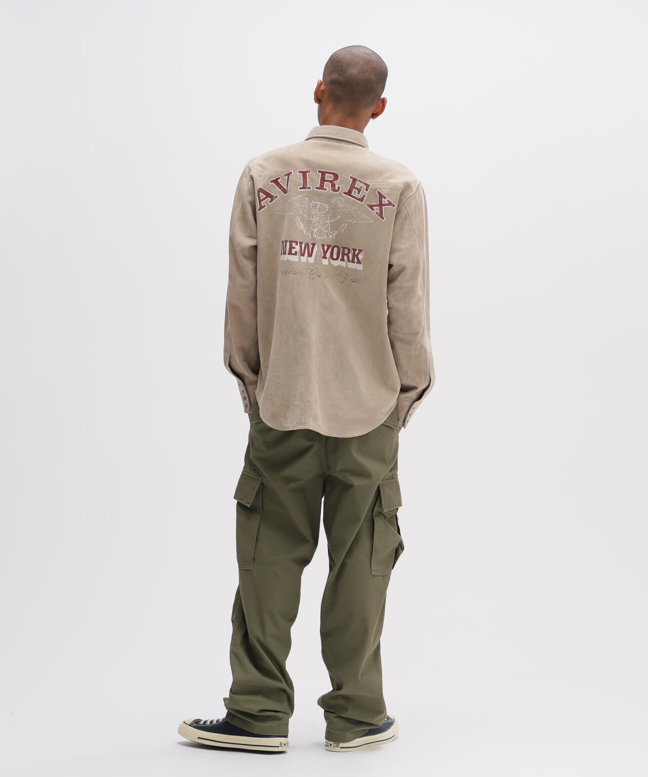GOAT SUEDE WESTERN SHIRT
