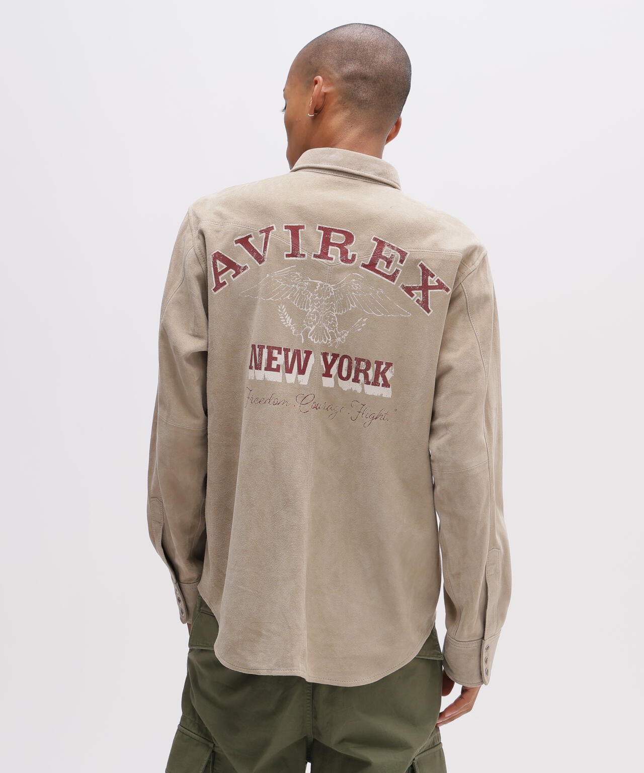 GOAT SUEDE WESTERN SHIRT