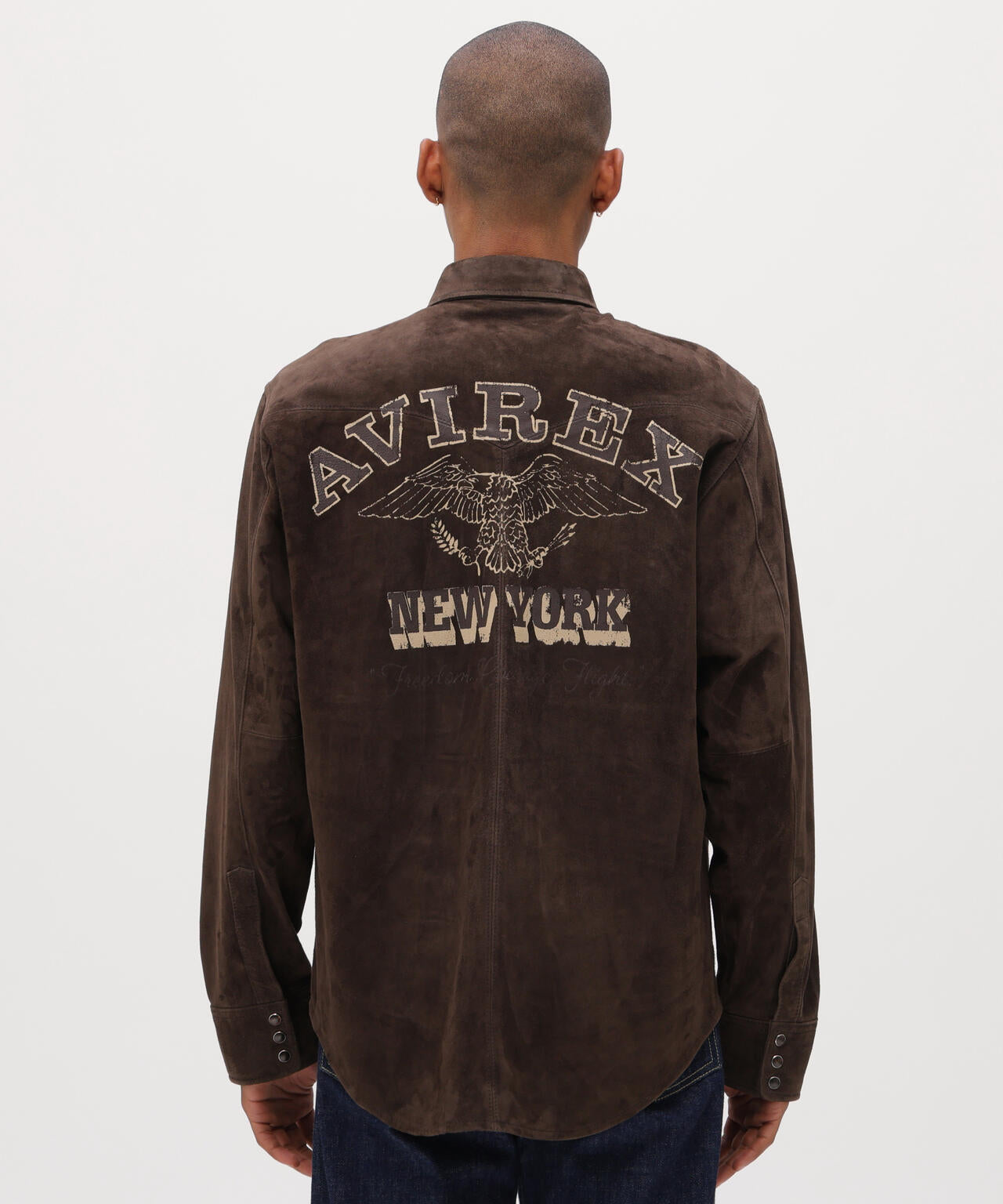 GOAT SUEDE WESTERN SHIRT