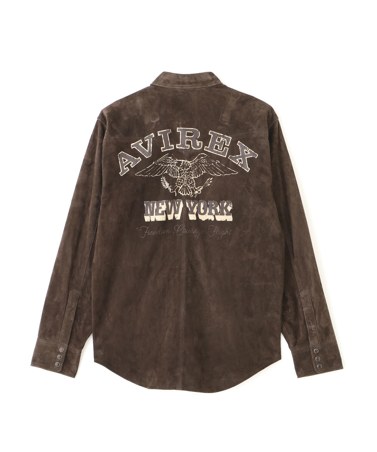GOAT SUEDE WESTERN SHIRT