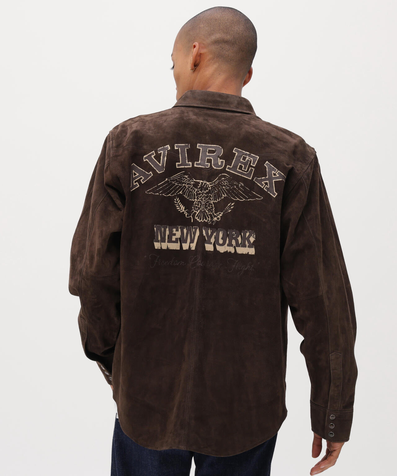 GOAT SUEDE WESTERN SHIRT