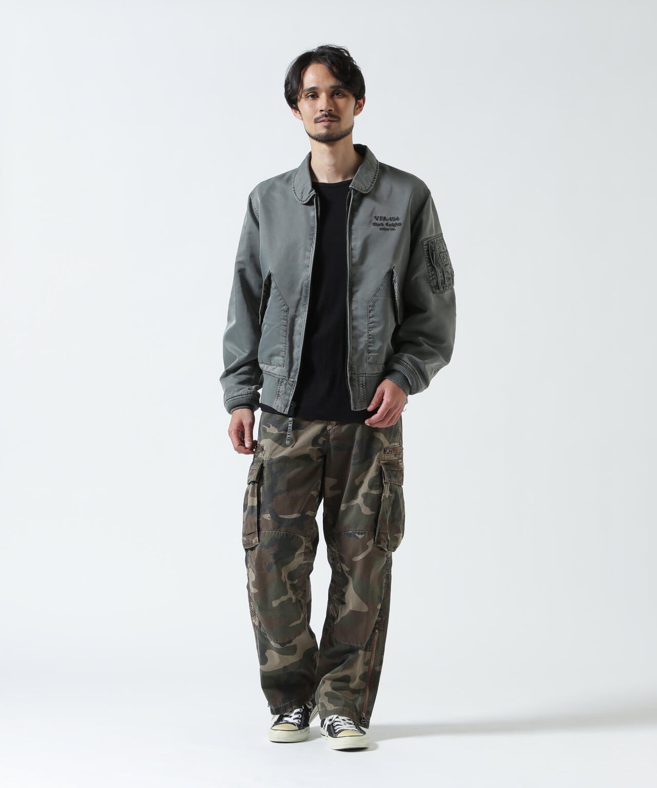 FADED NYLON TYPE CWU-36P JACKET