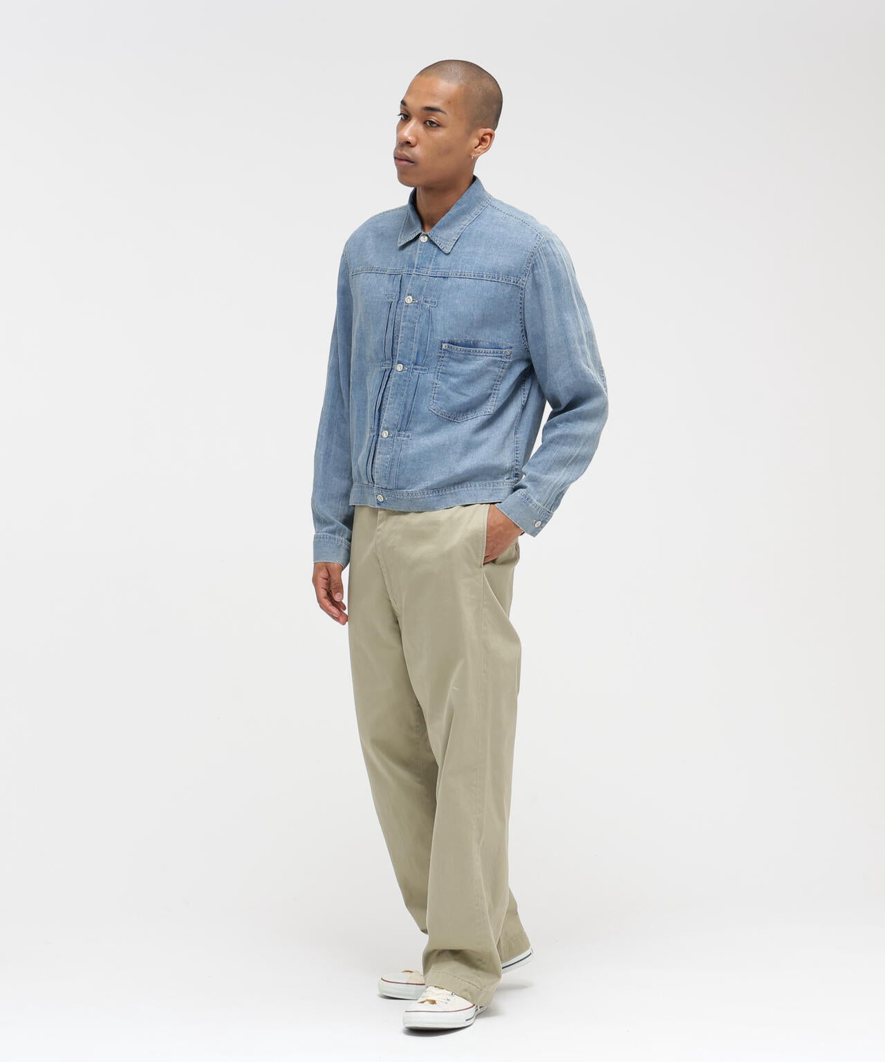 WIND THROUGH DENIM JAKET