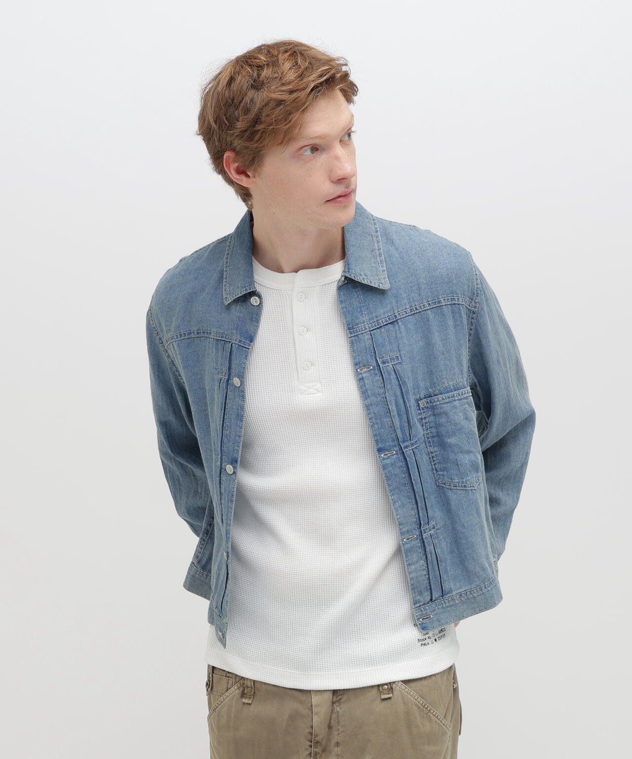 WIND THROUGH DENIM JAKET