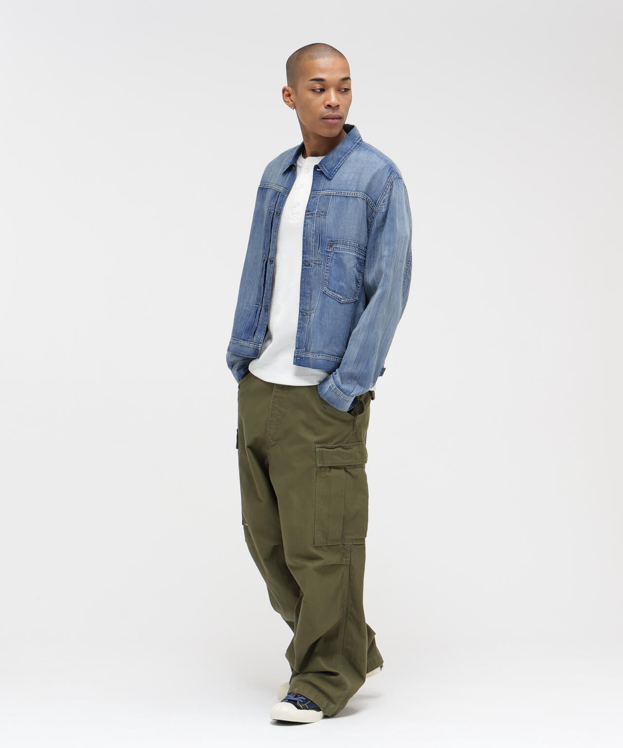 WIND THROUGH DENIM JAKET