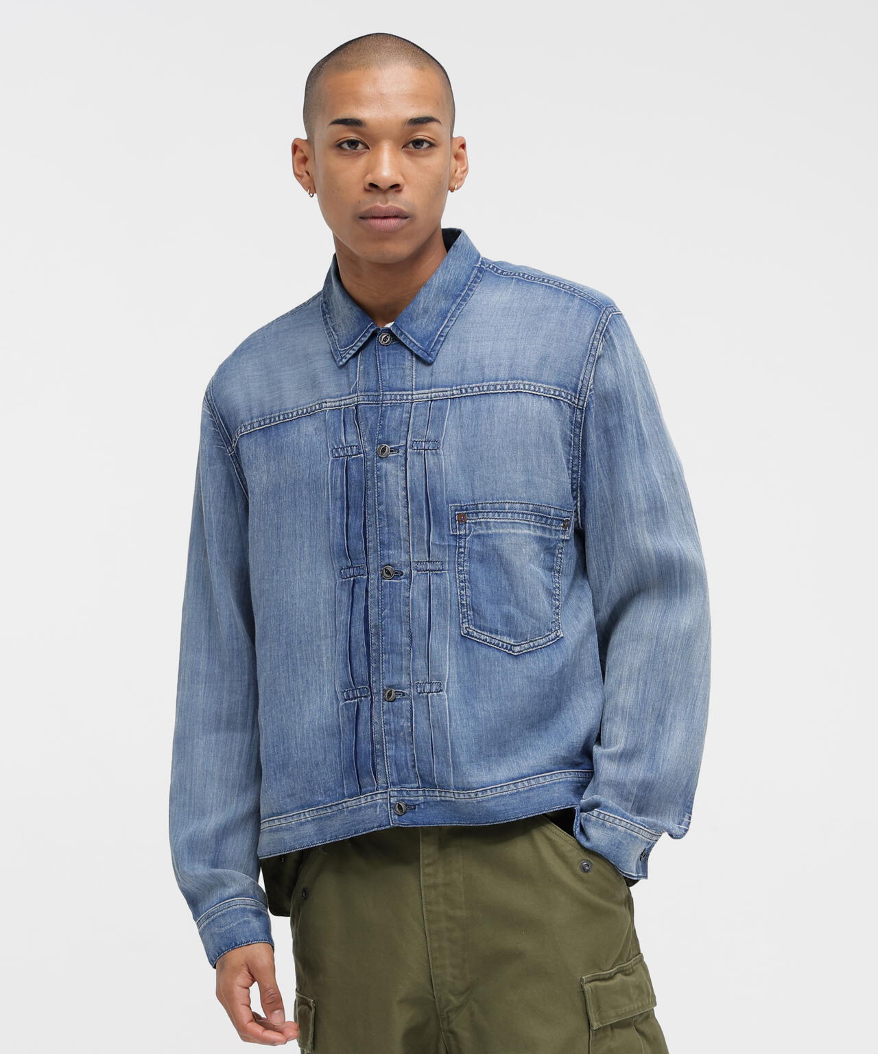 WIND THROUGH DENIM JAKET