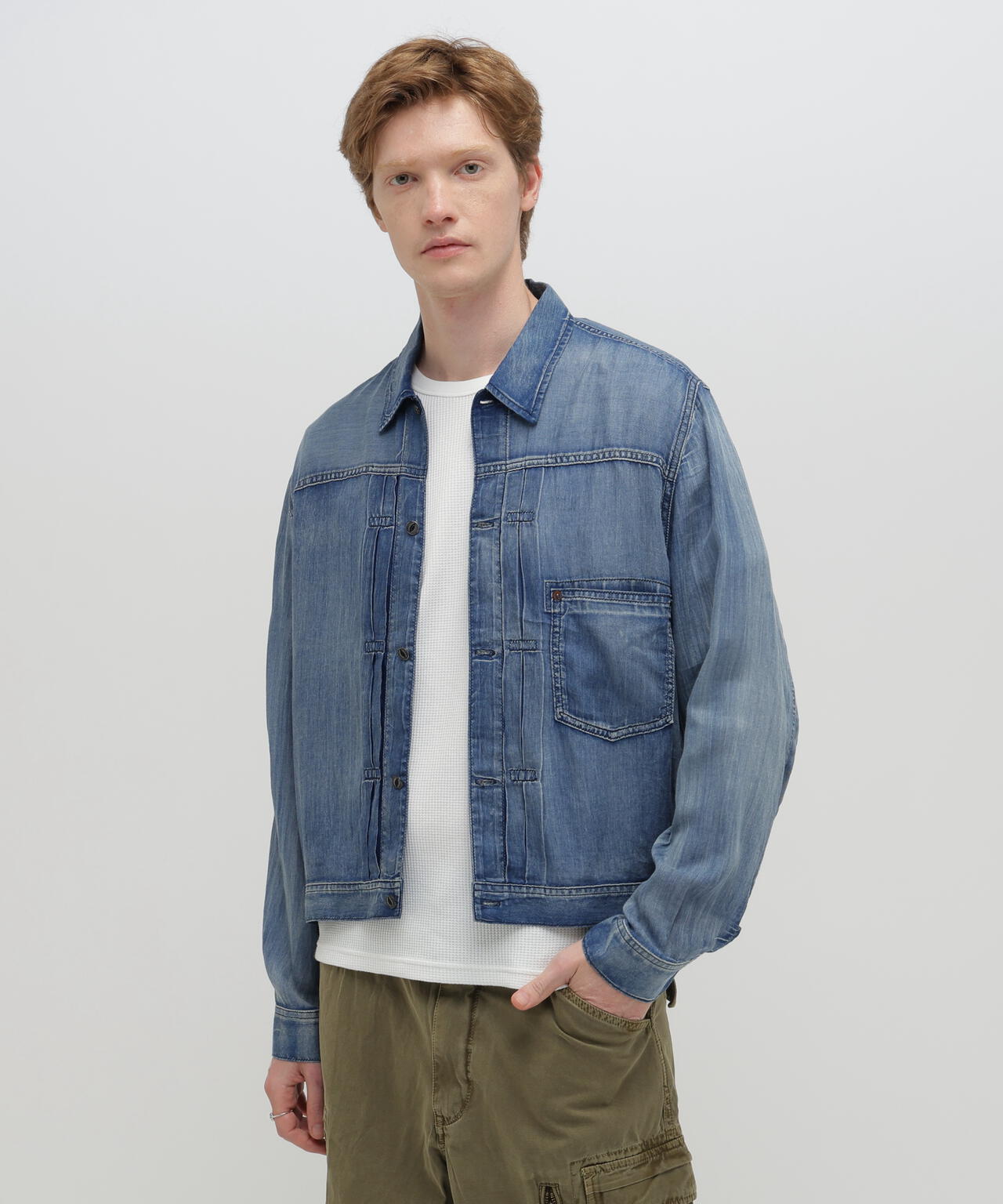 WIND THROUGH DENIM JAKET