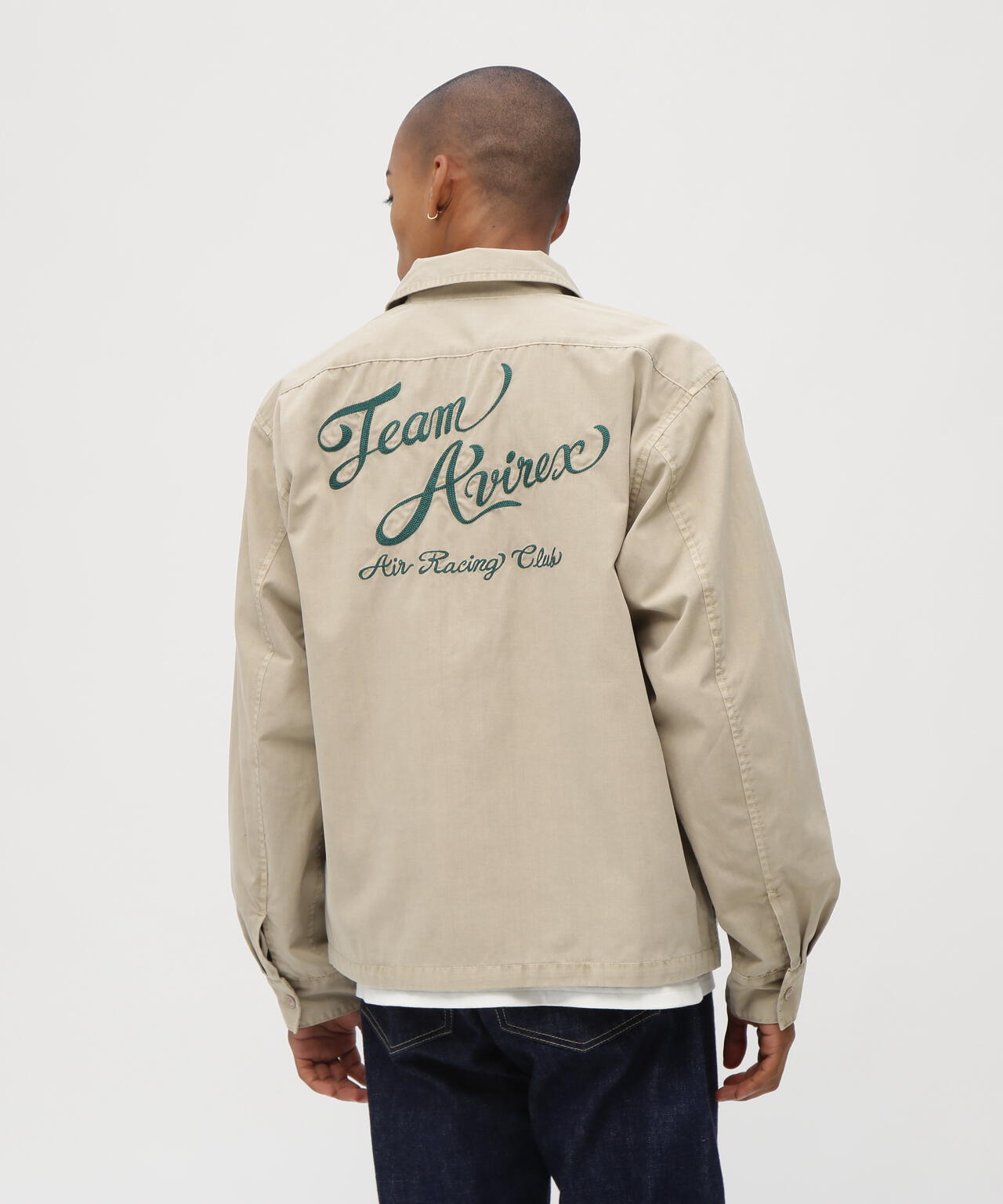 《A.A.R.C》FADED EMB WORK JACKET