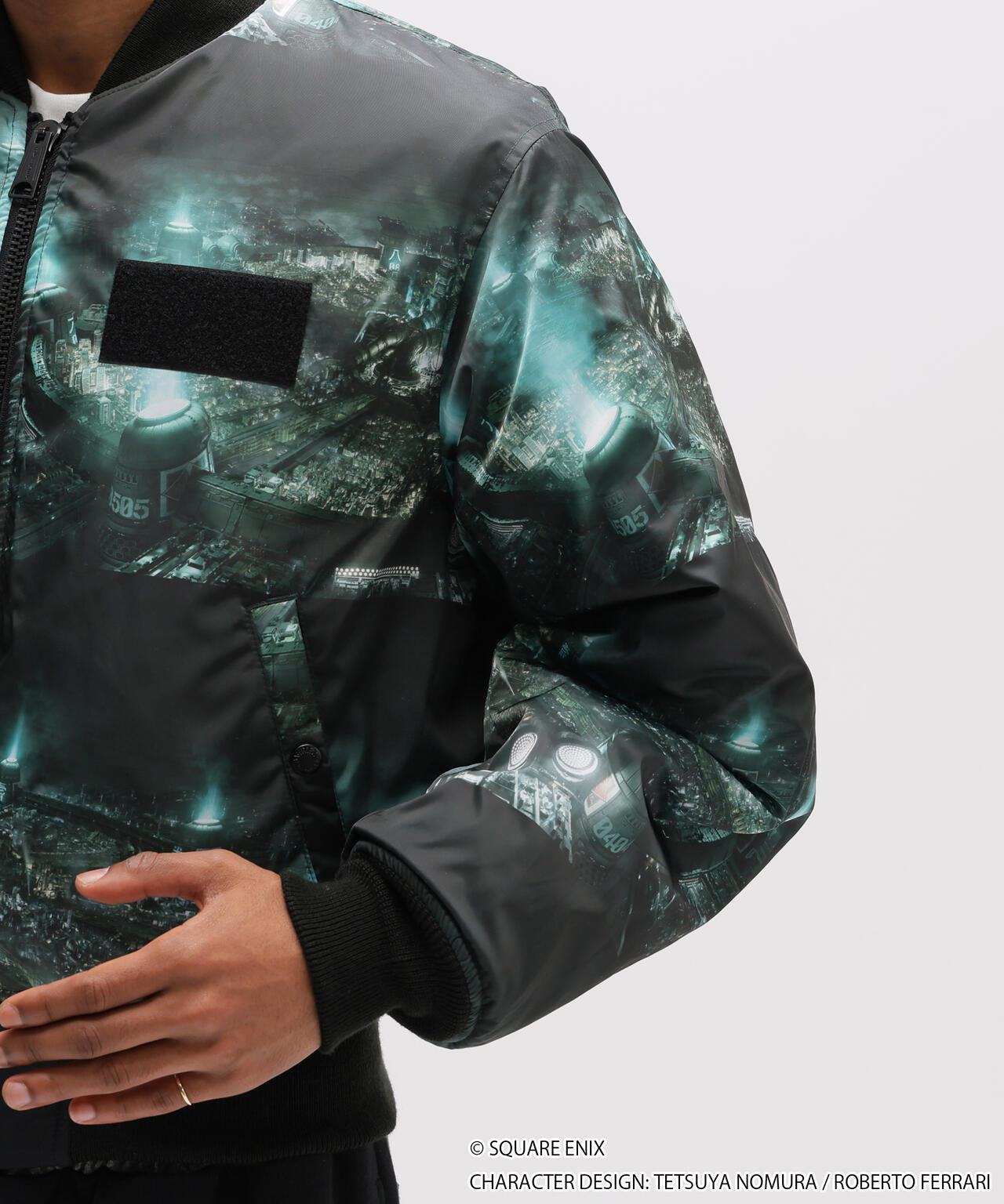 《AVIREX × FINAL FANTASY VII REMAKE》QUILT MA-1 ”MIDGAR”