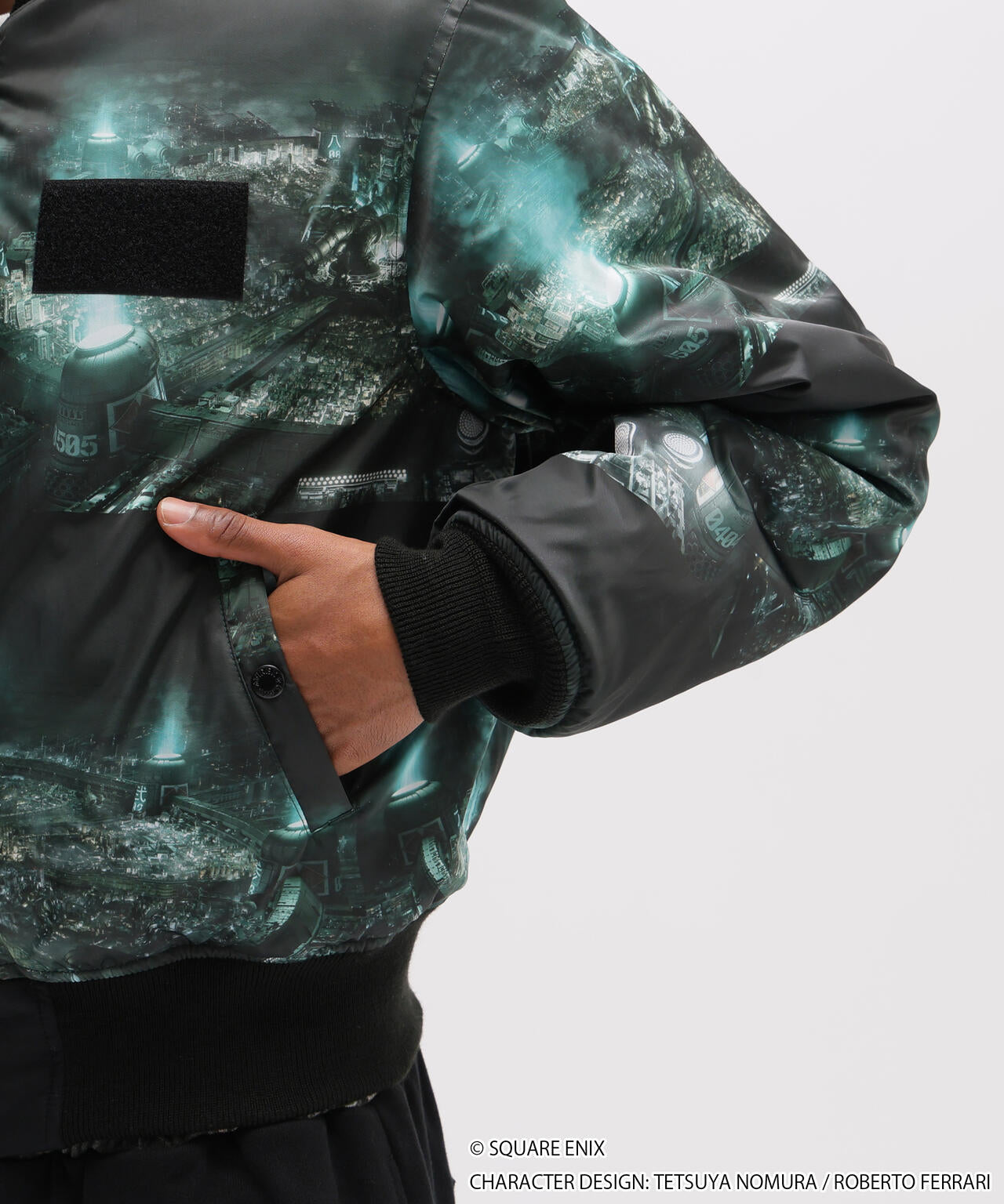 《AVIREX × FINAL FANTASY VII REMAKE》QUILT MA-1 ”MIDGAR”