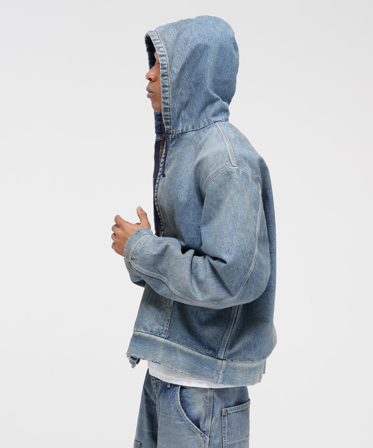 《AVIREX｜MOANDMO CLOTHING》DENIM ACTIVE PARKA