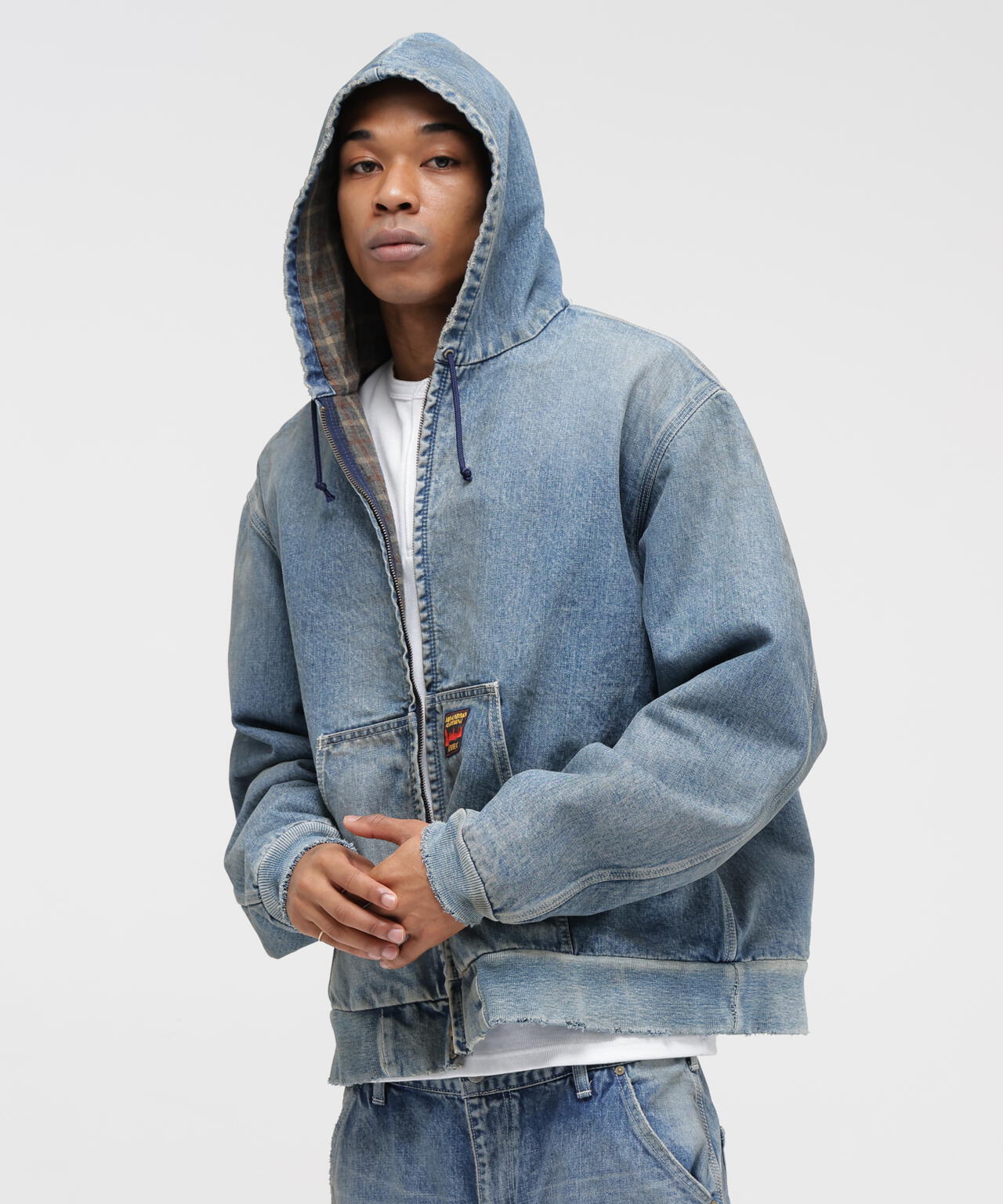 《AVIREX｜MOANDMO CLOTHING》DENIM ACTIVE PARKA