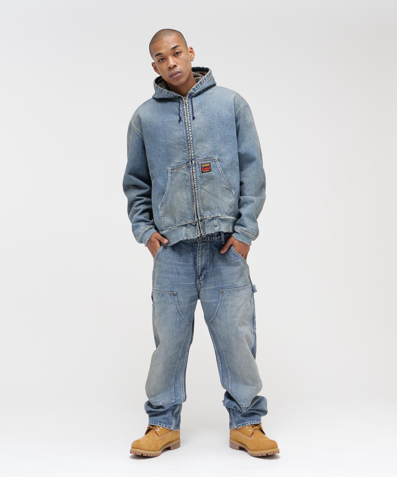 《AVIREX｜MOANDMO CLOTHING》DENIM ACTIVE PARKA