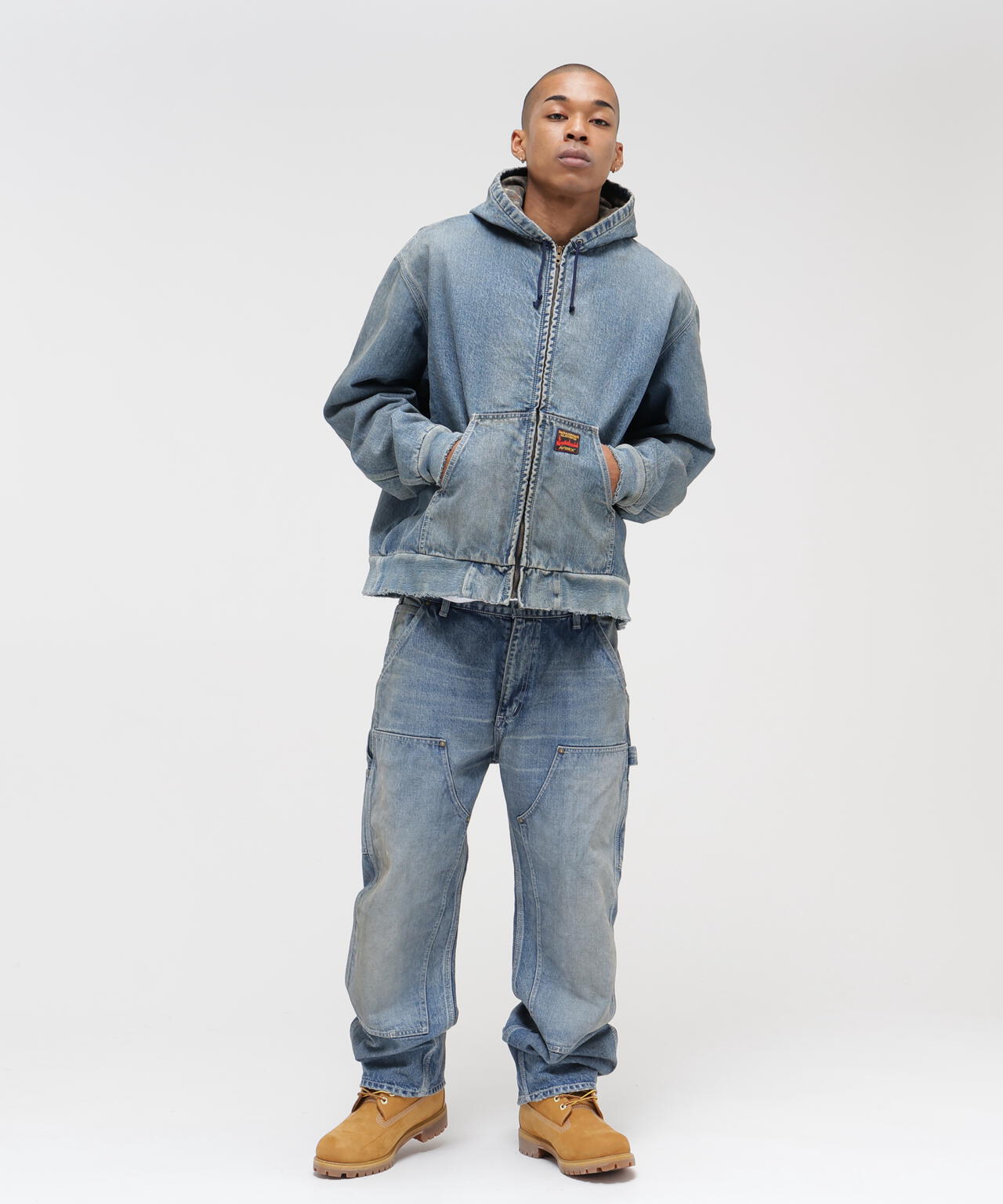 《AVIREX｜MOANDMO CLOTHING》DENIM ACTIVE PARKA