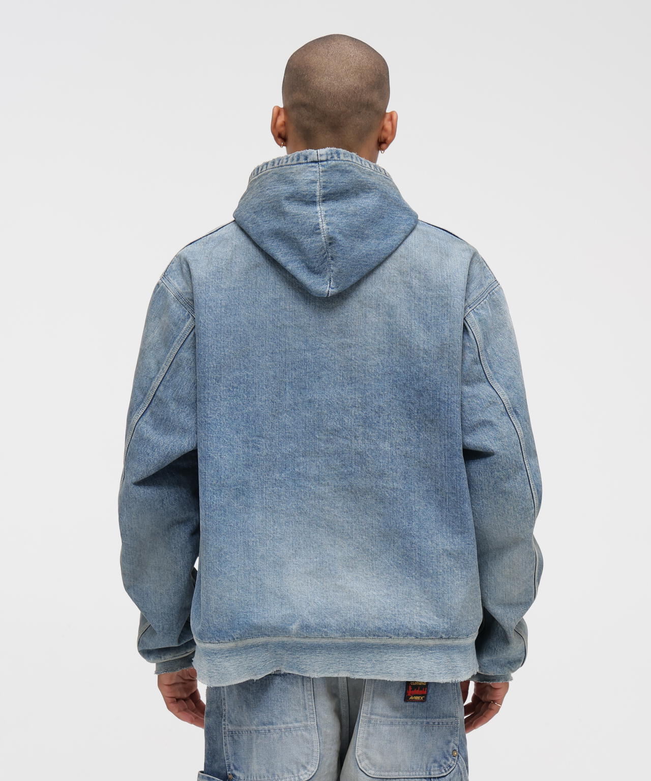 《AVIREX｜MOANDMO CLOTHING》DENIM ACTIVE PARKA