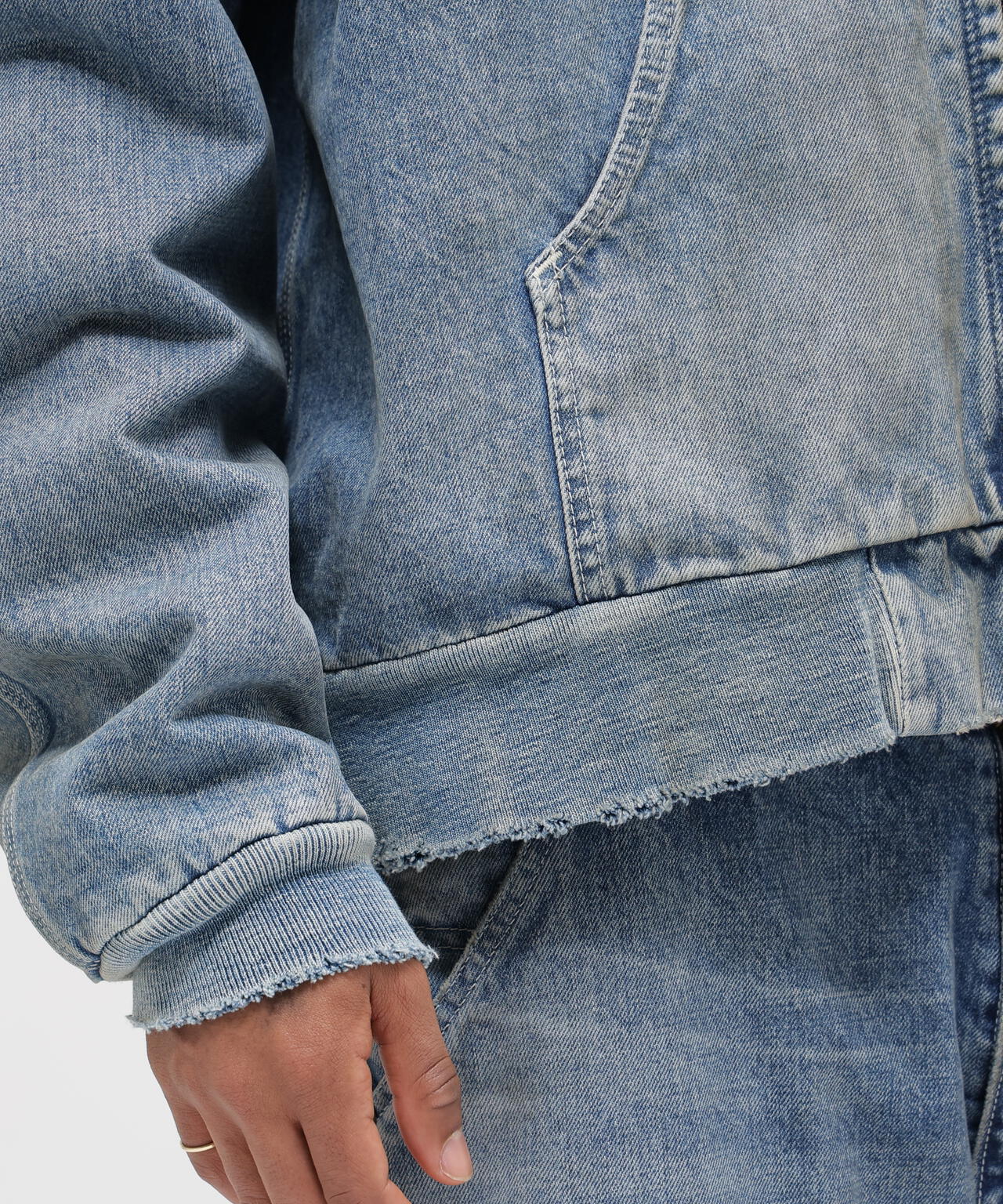 《AVIREX｜MOANDMO CLOTHING》DENIM ACTIVE PARKA