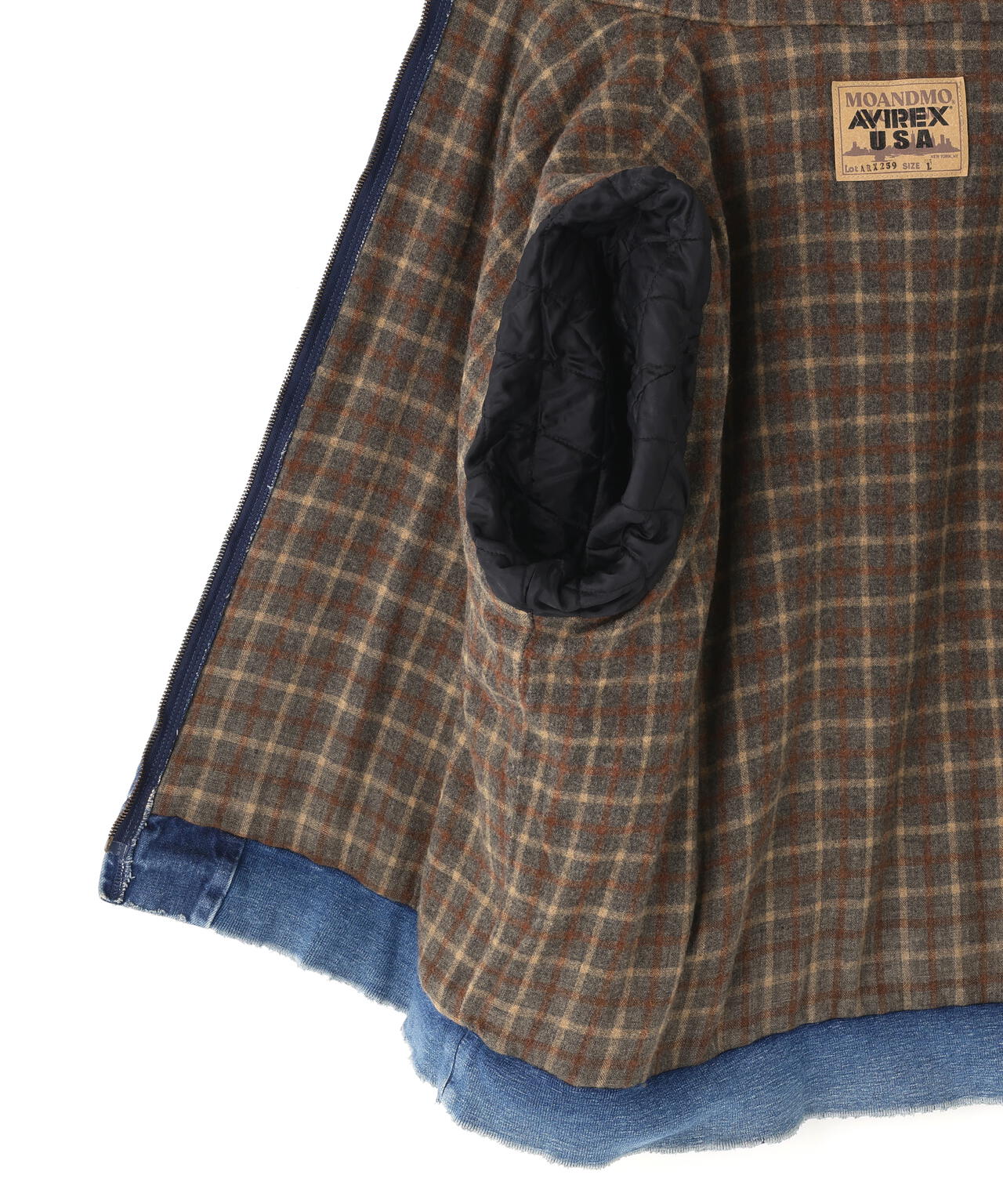 《AVIREX｜MOANDMO CLOTHING》DENIM ACTIVE PARKA