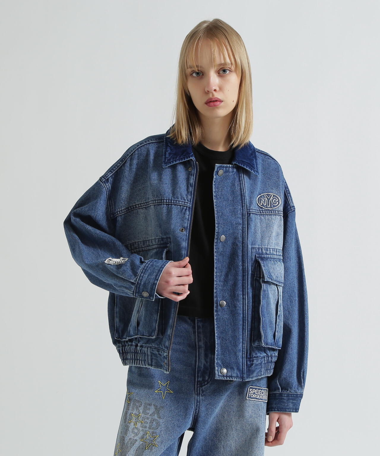 OVERSIZED WAPPEN DENIM JACKET