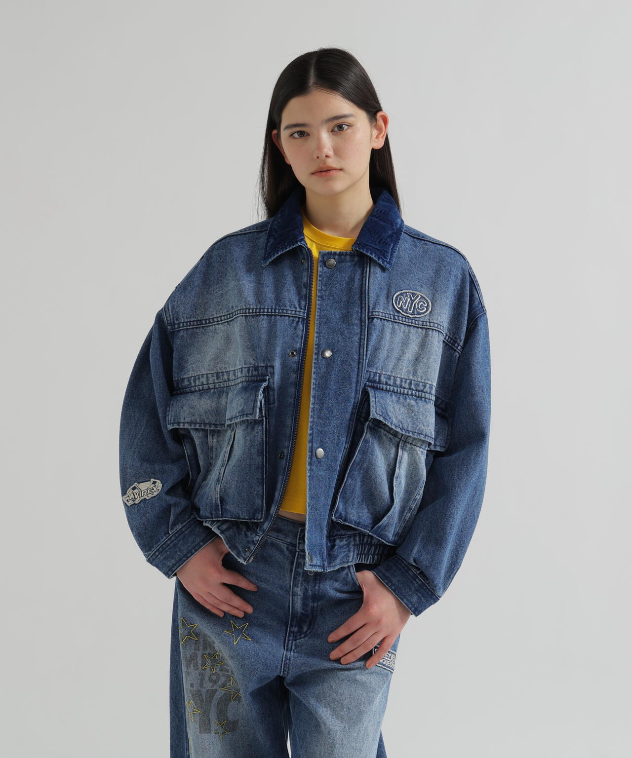 OVERSIZED WAPPEN DENIM JACKET