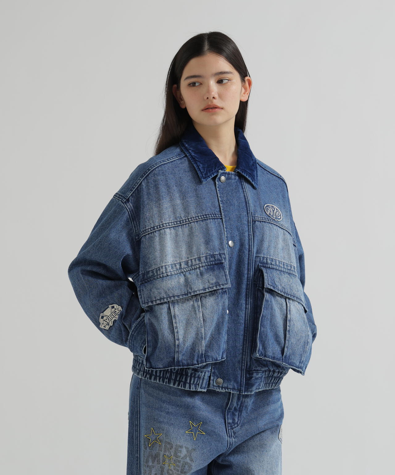 OVERSIZED WAPPEN DENIM JACKET