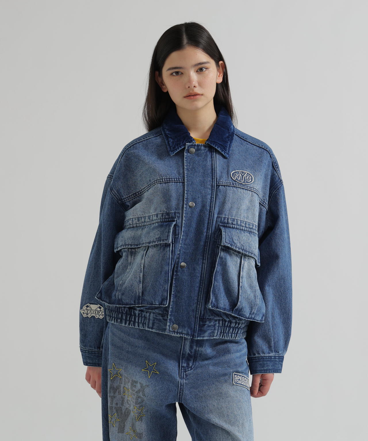 OVERSIZED WAPPEN DENIM JACKET