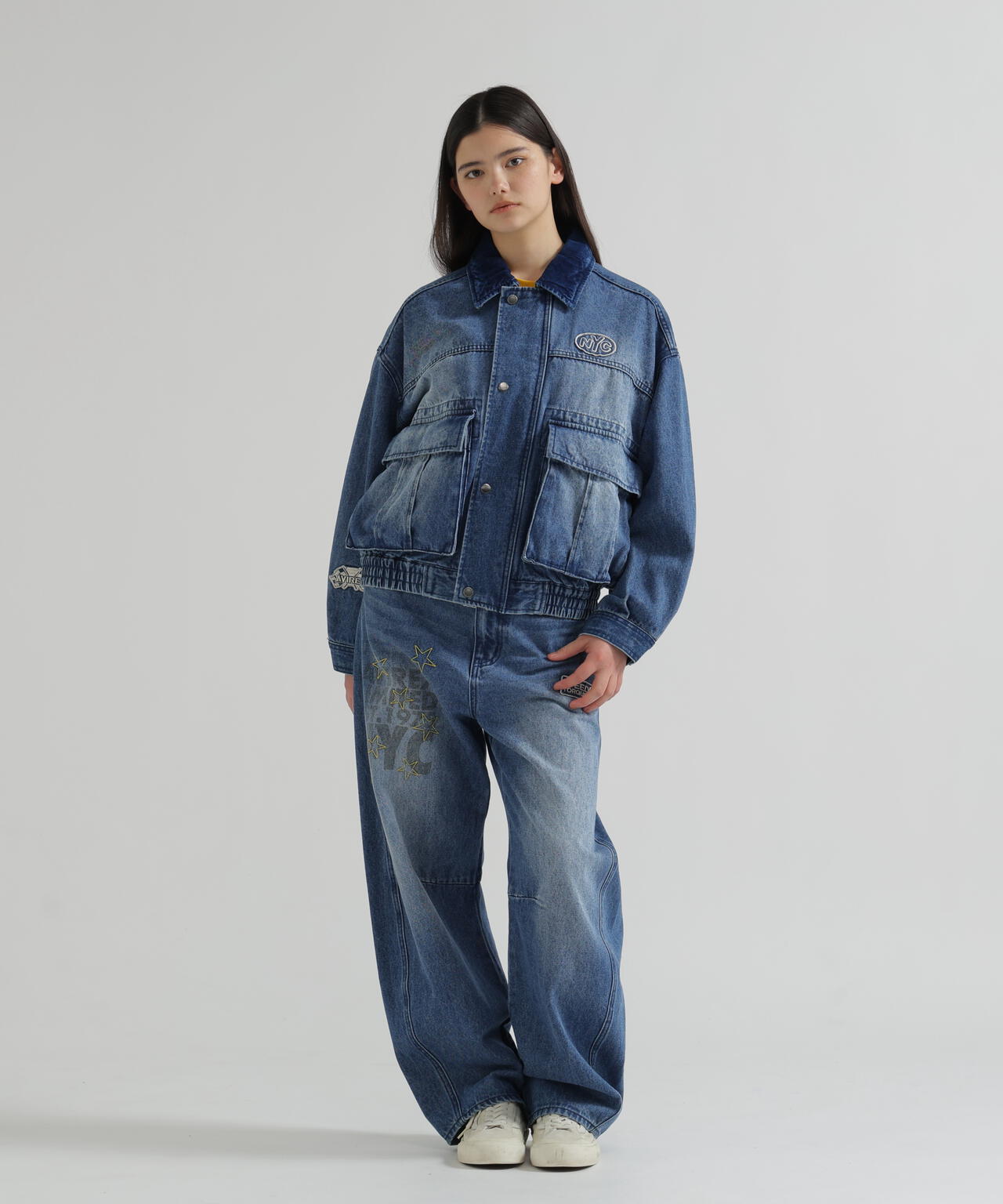 OVERSIZED WAPPEN DENIM JACKET