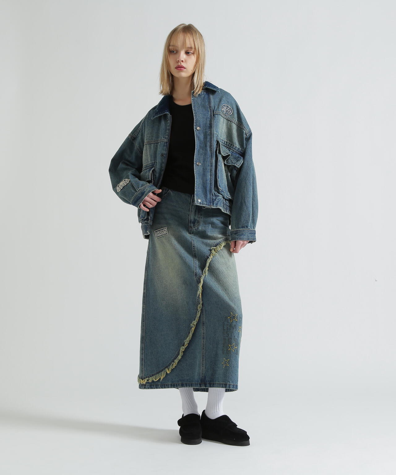OVERSIZED WAPPEN DENIM JACKET