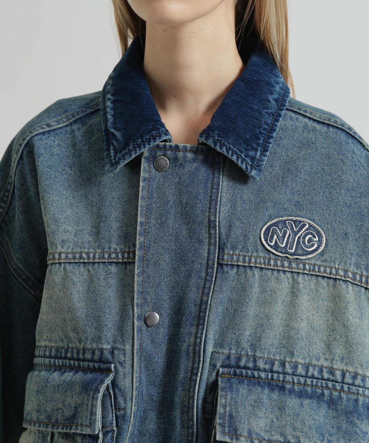 OVERSIZED WAPPEN DENIM JACKET