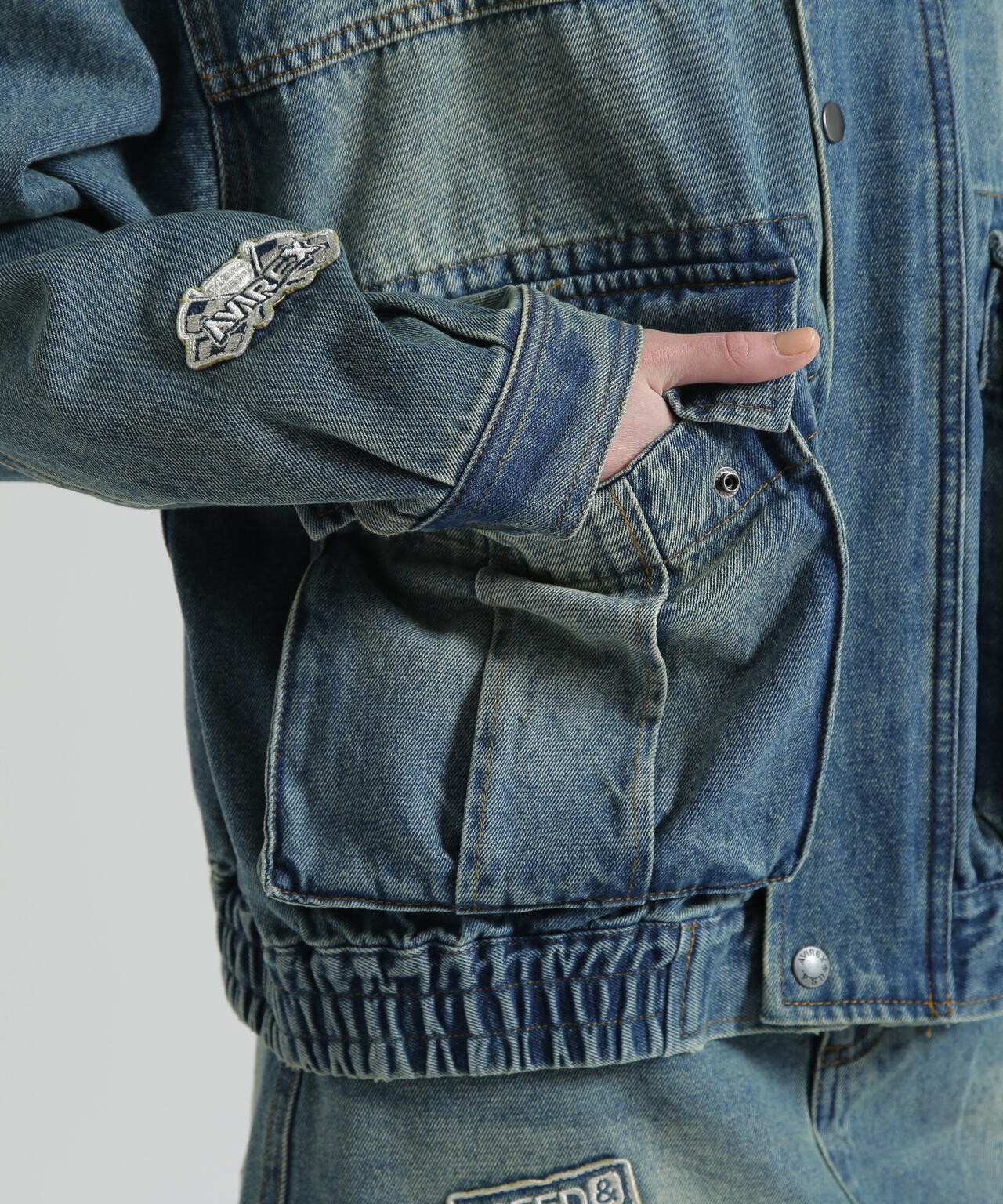 OVERSIZED WAPPEN DENIM JACKET