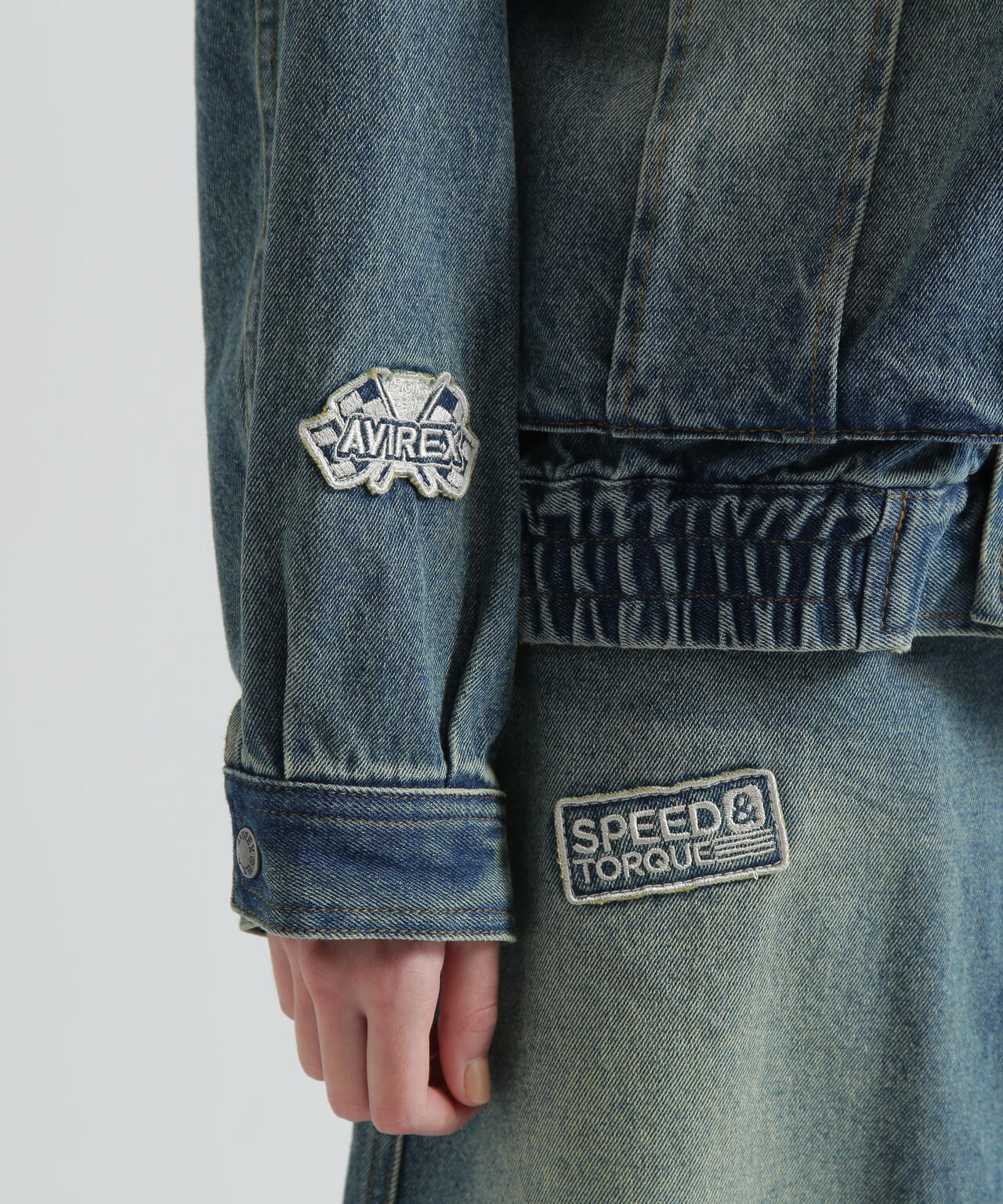 OVERSIZED WAPPEN DENIM JACKET