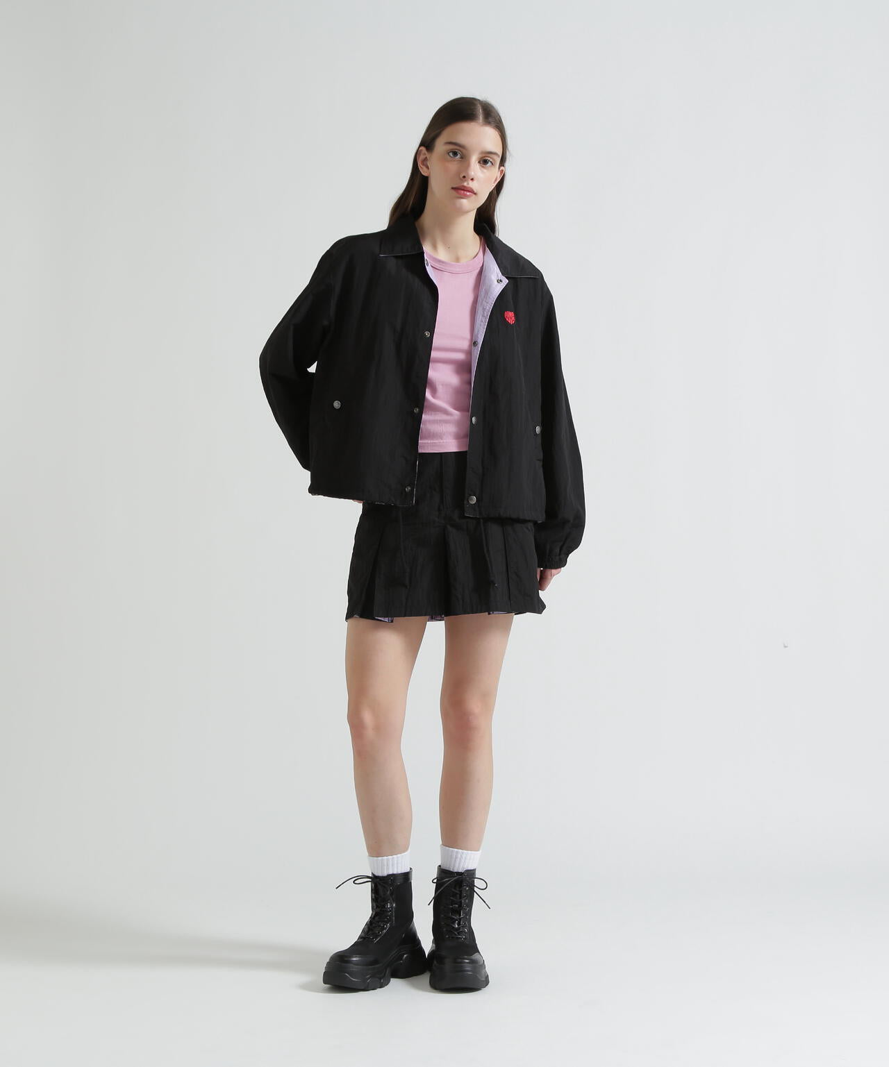 《WOMAN》NYLON REVERSIBLE JACKET