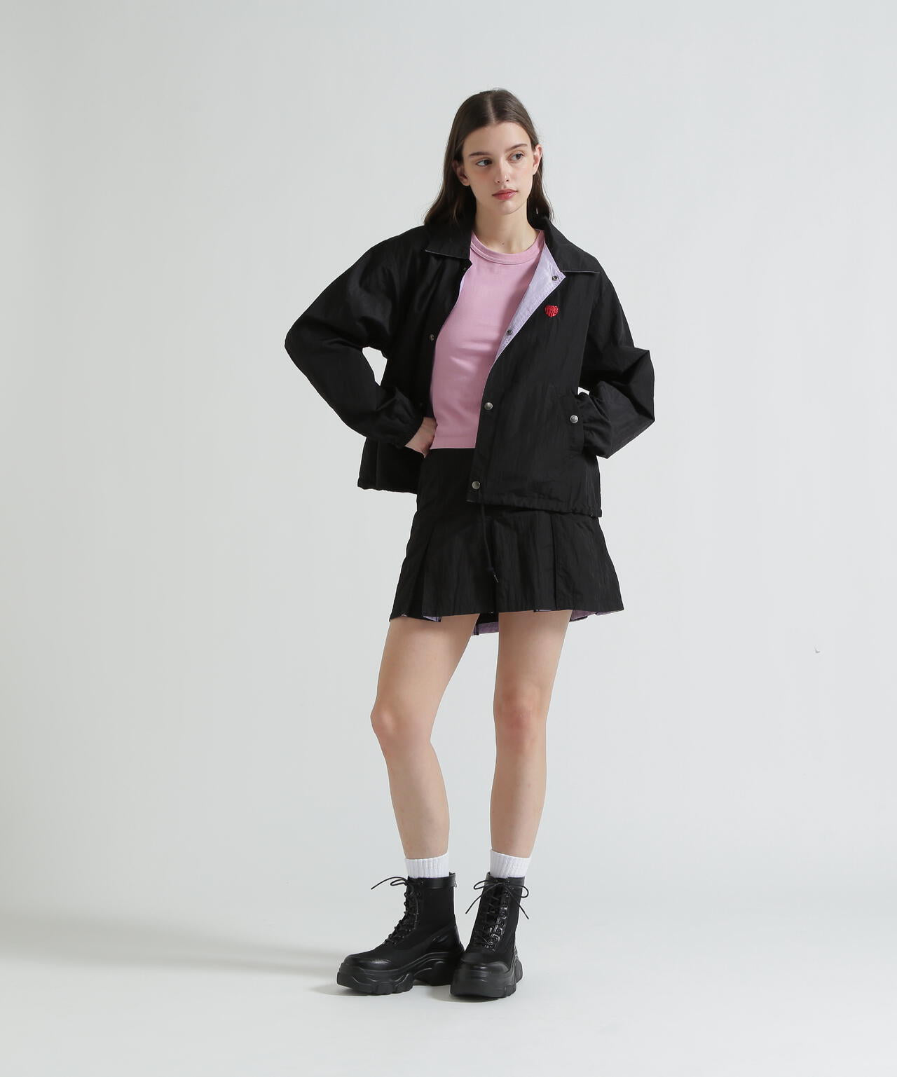 《WOMAN》NYLON REVERSIBLE JACKET