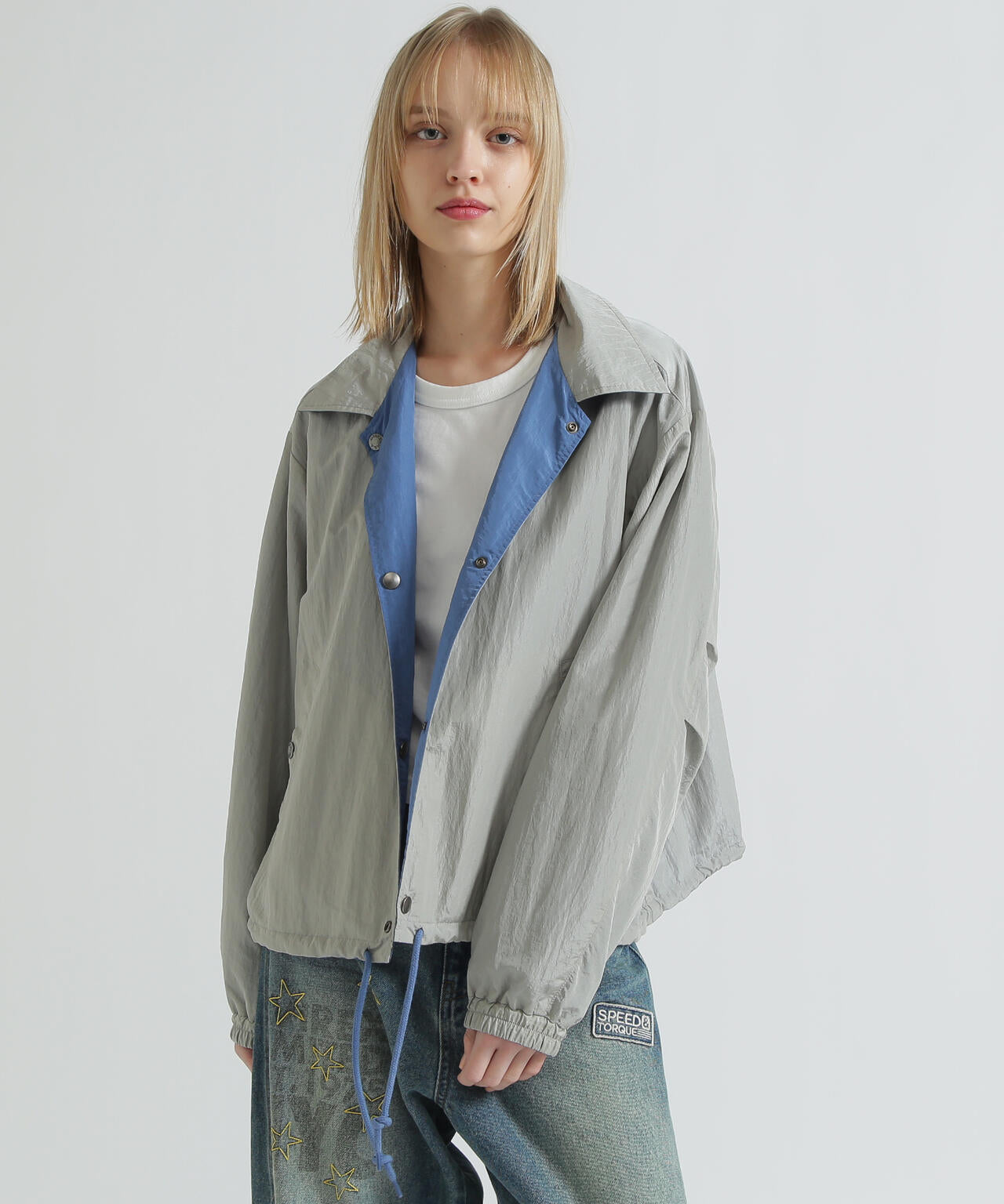 《WOMAN》NYLON REVERSIBLE JACKET