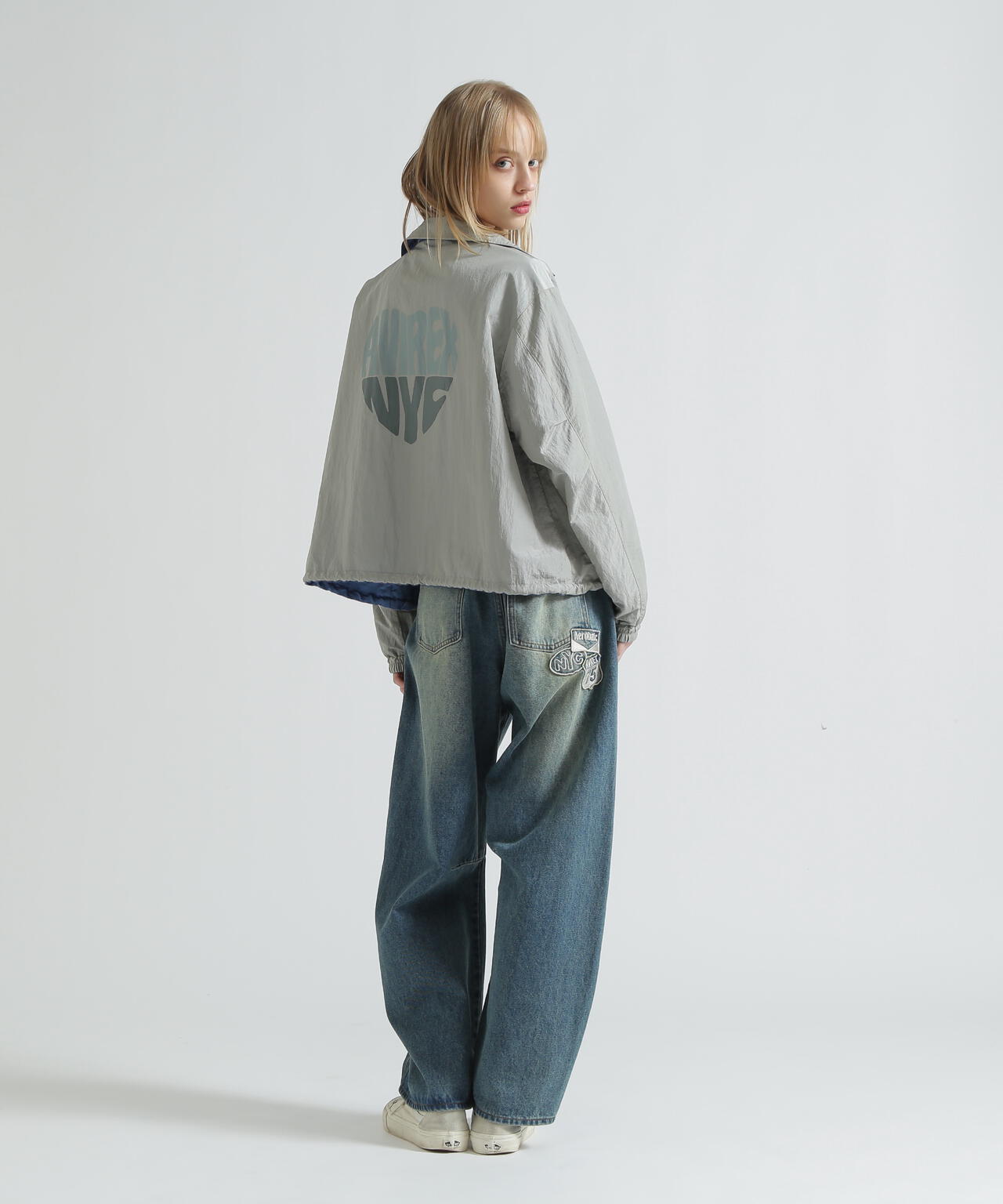 《WOMAN》NYLON REVERSIBLE JACKET