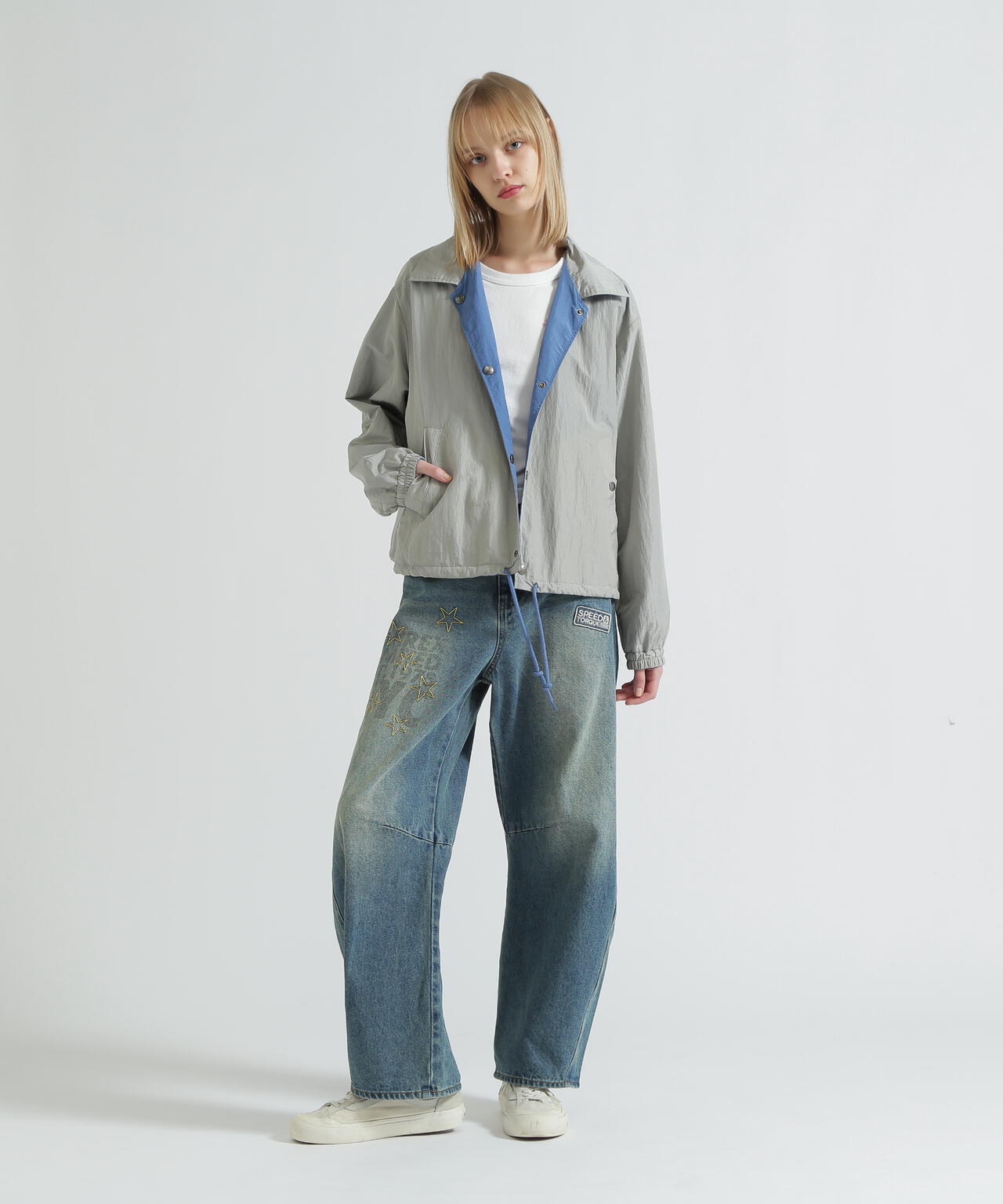 《WOMAN》NYLON REVERSIBLE JACKET