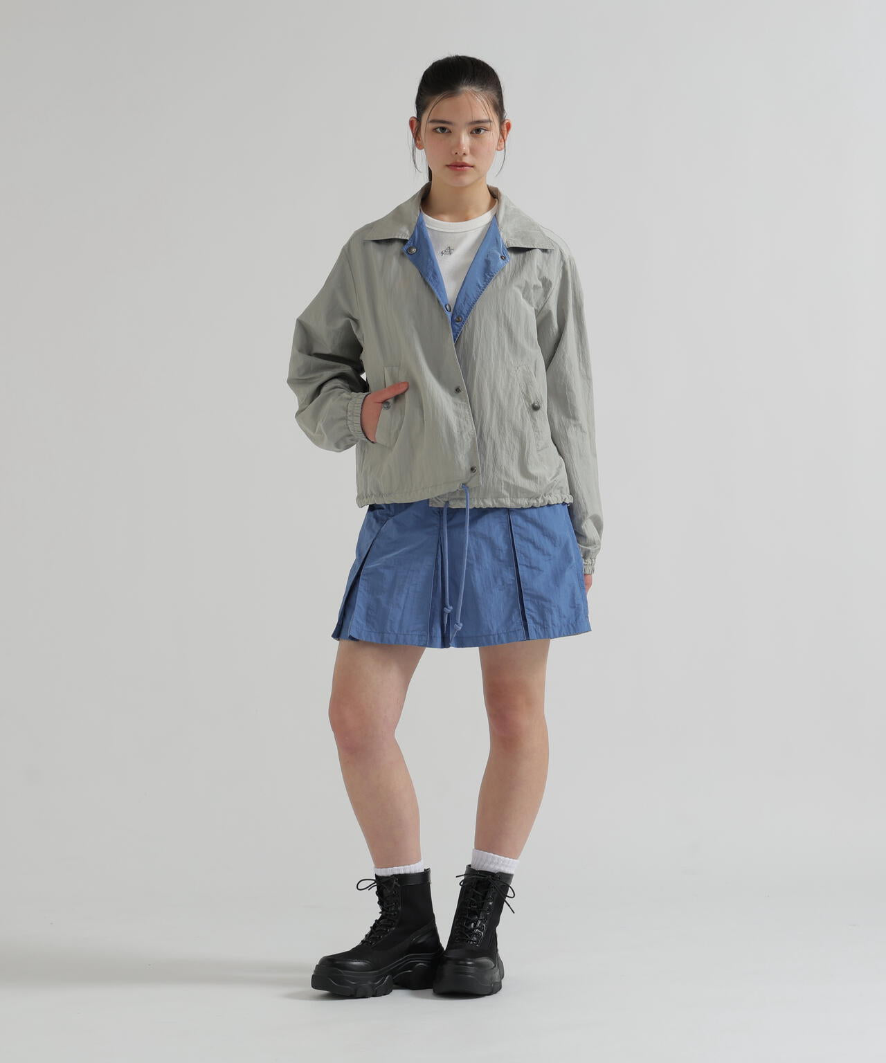 《WOMAN》NYLON REVERSIBLE JACKET