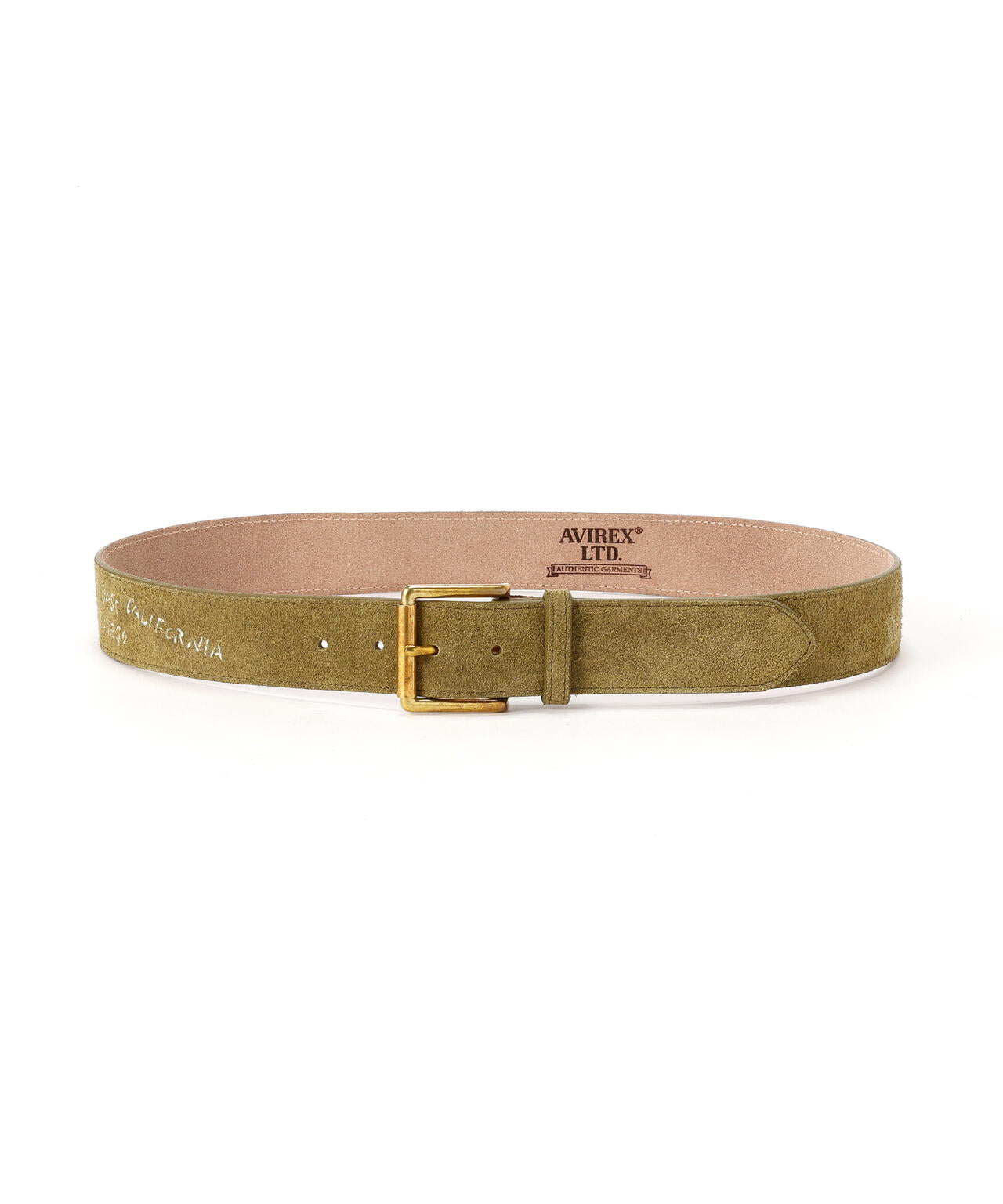 JAPAN MADE SUEDE BELT ”USN”