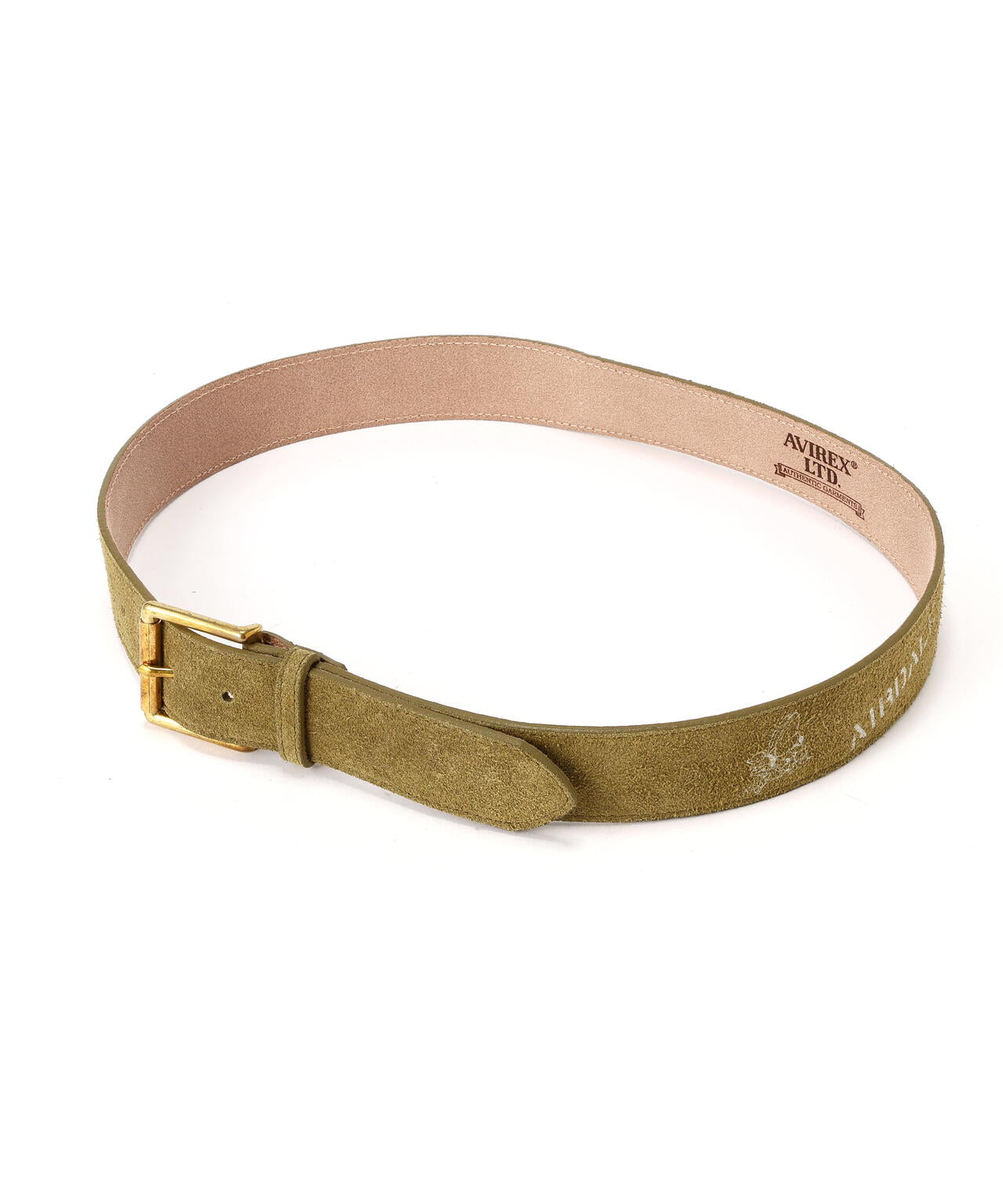 JAPAN MADE SUEDE BELT ”USN”