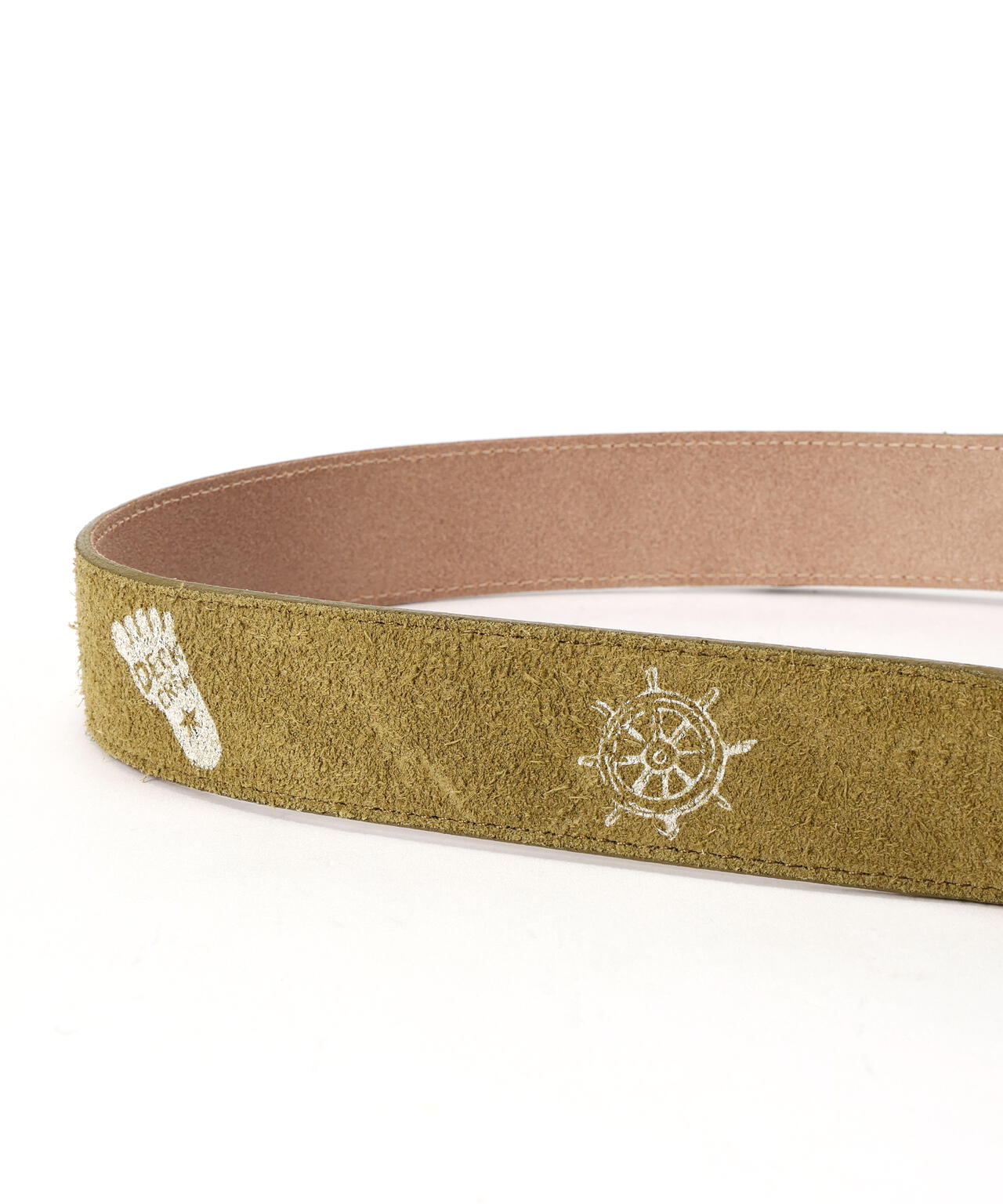 JAPAN MADE SUEDE BELT ”USN”