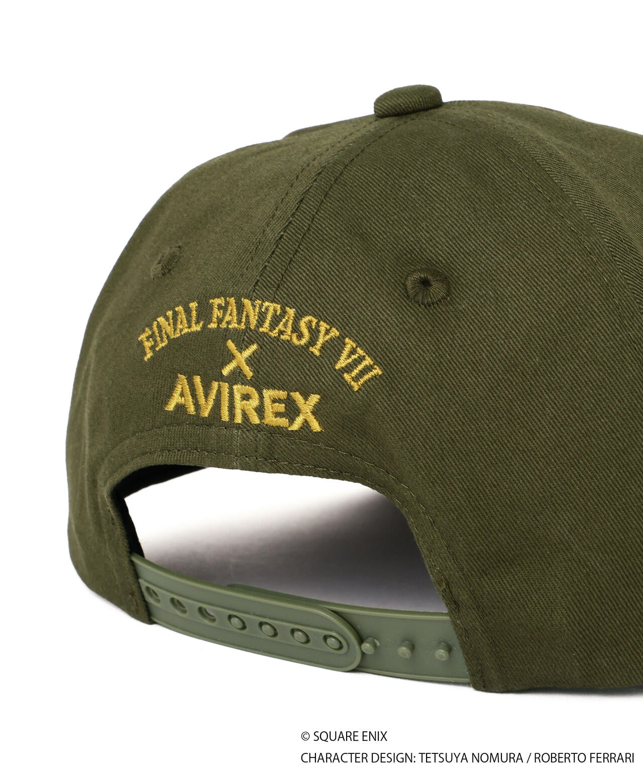 《AVIREX × FINAL FANTASY VII REMAKE》POLO CAP ”SAM'S DELIVERY SERVICE”